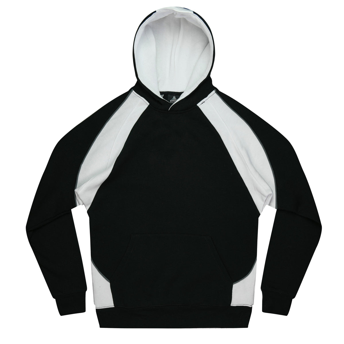 Aussie Pacific Huxley Kids Hoodie 3509 - Black/White/Ashe