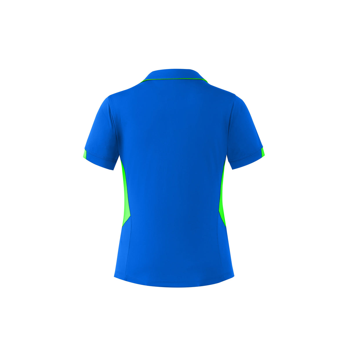 Aussie Pacific Tasman Ladies Polo 2311 - Cyan/Neon Green