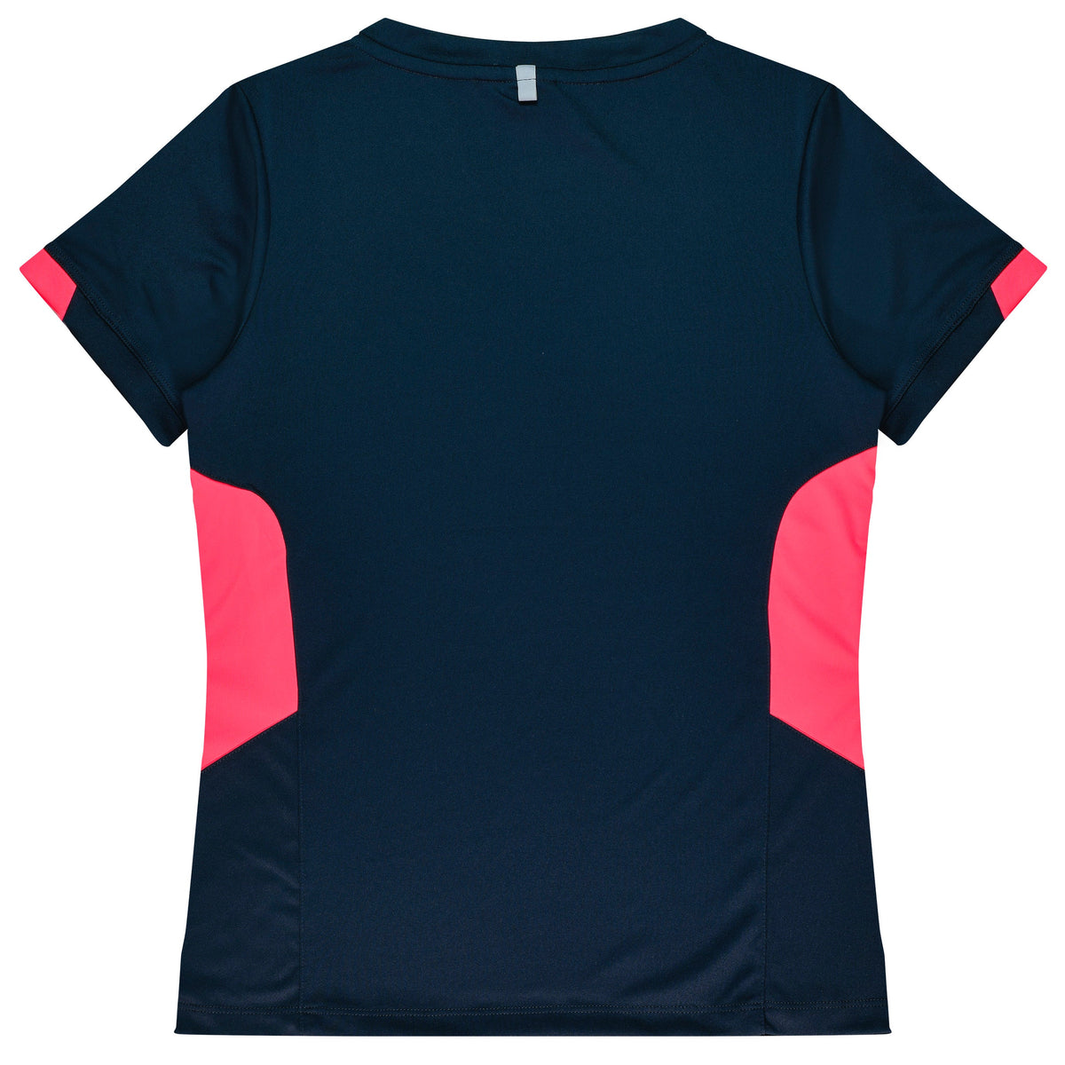 Aussie Pacific Tasman Ladies Tee 2211 - Navy/Neon Pink