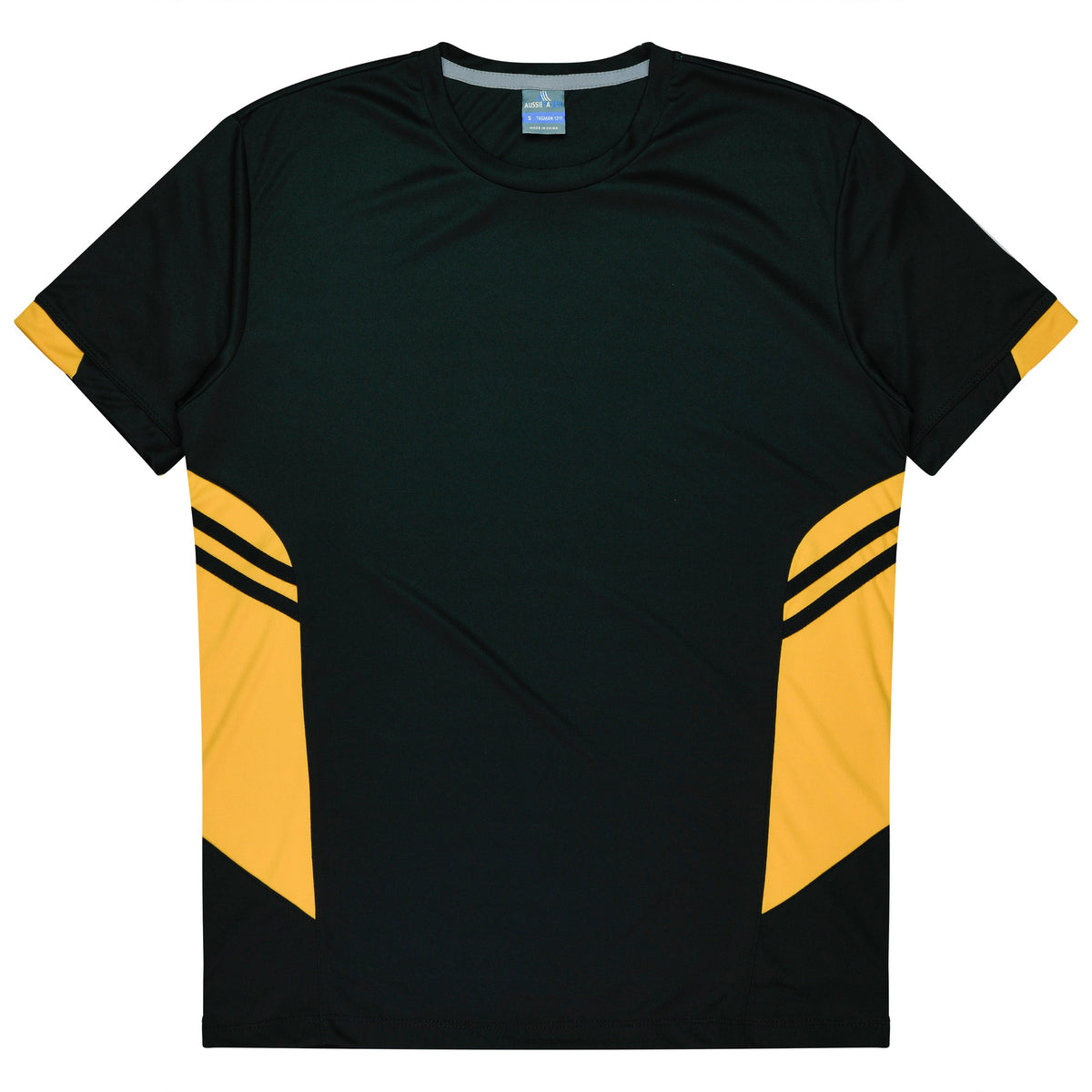 Aussie Pacific Tasman Men's Tee 1211 - Black/Gold