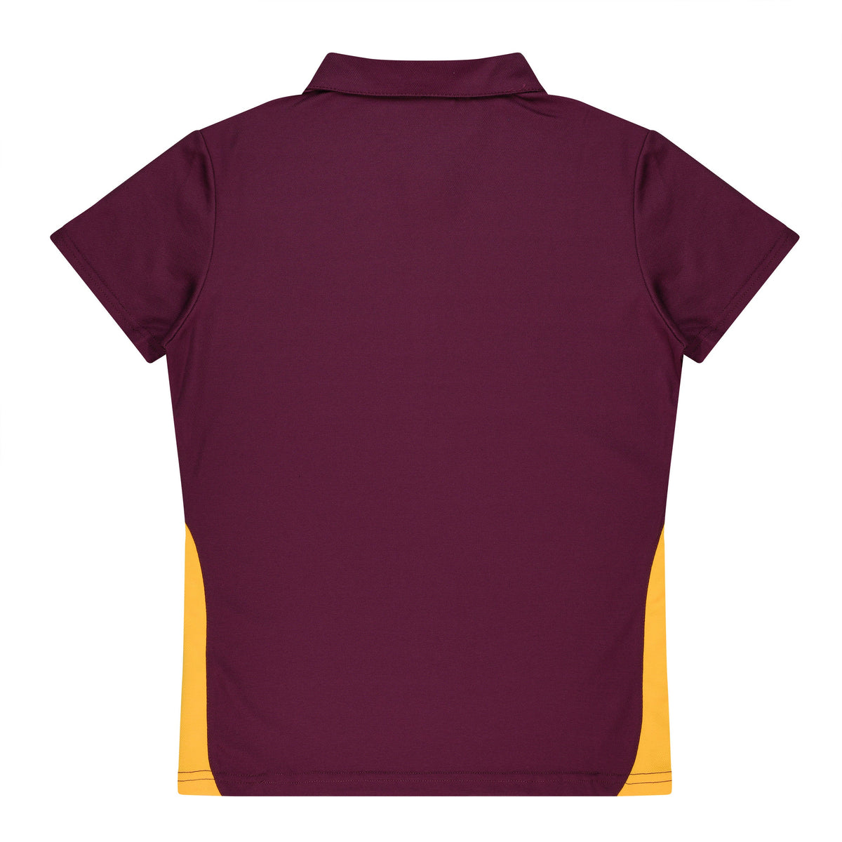 Aussie Pacific Paterson Ladies Polo 2305 - Maroon/Gold