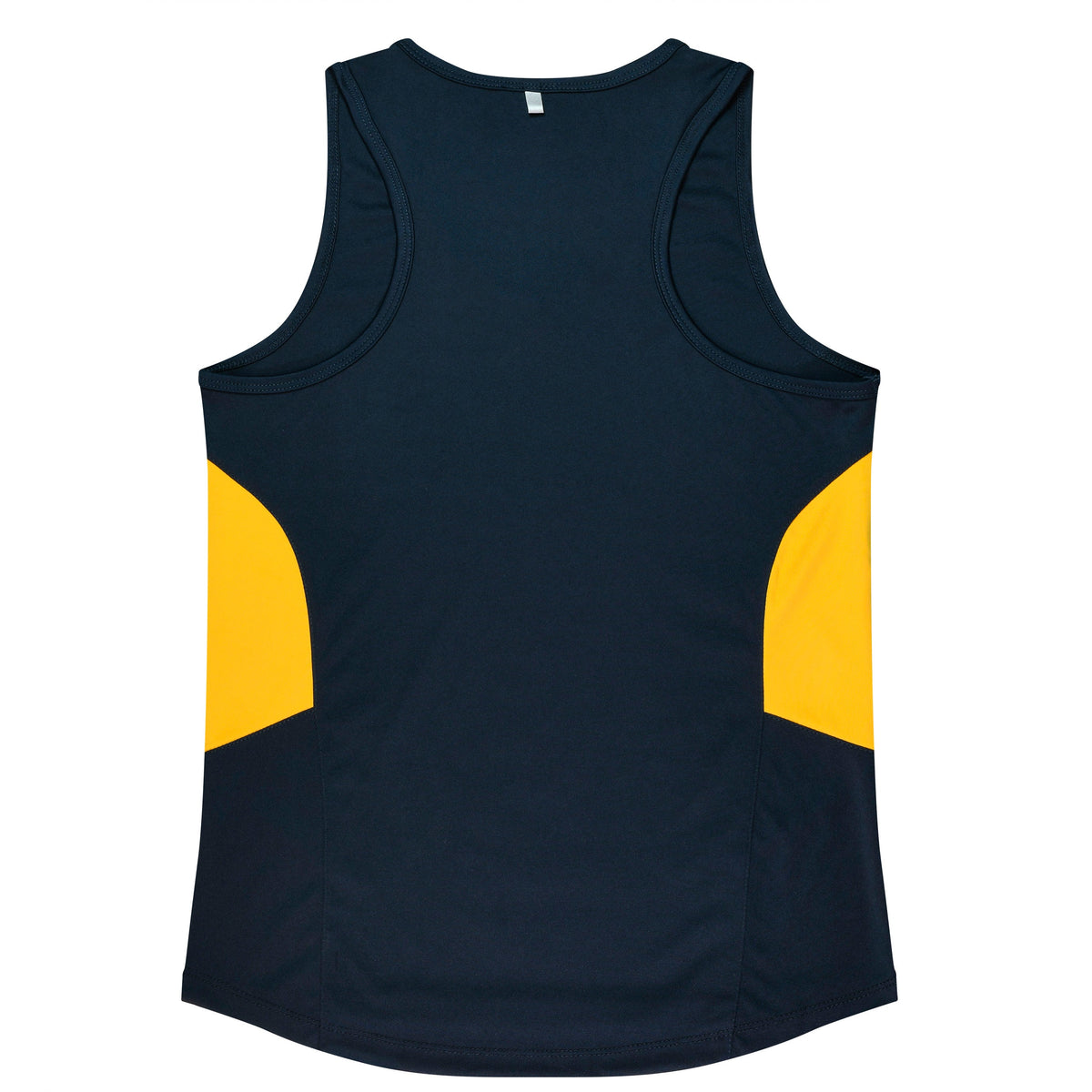 Aussie Pacific Tasman Ladies Singlet 2111 - Navy/Gold