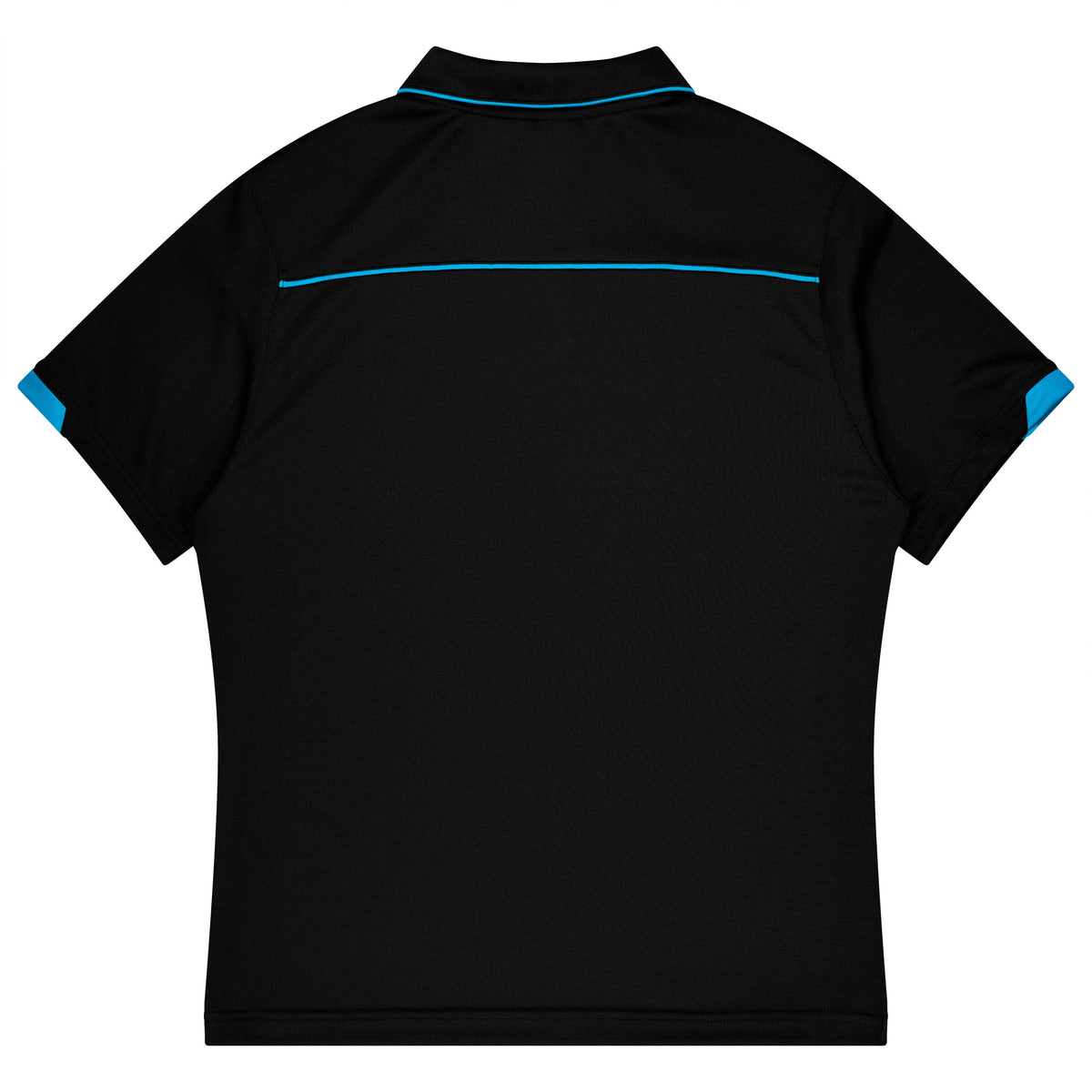 Aussie Pacific Currumbin Kids Polo 3320 - Black/Cyan