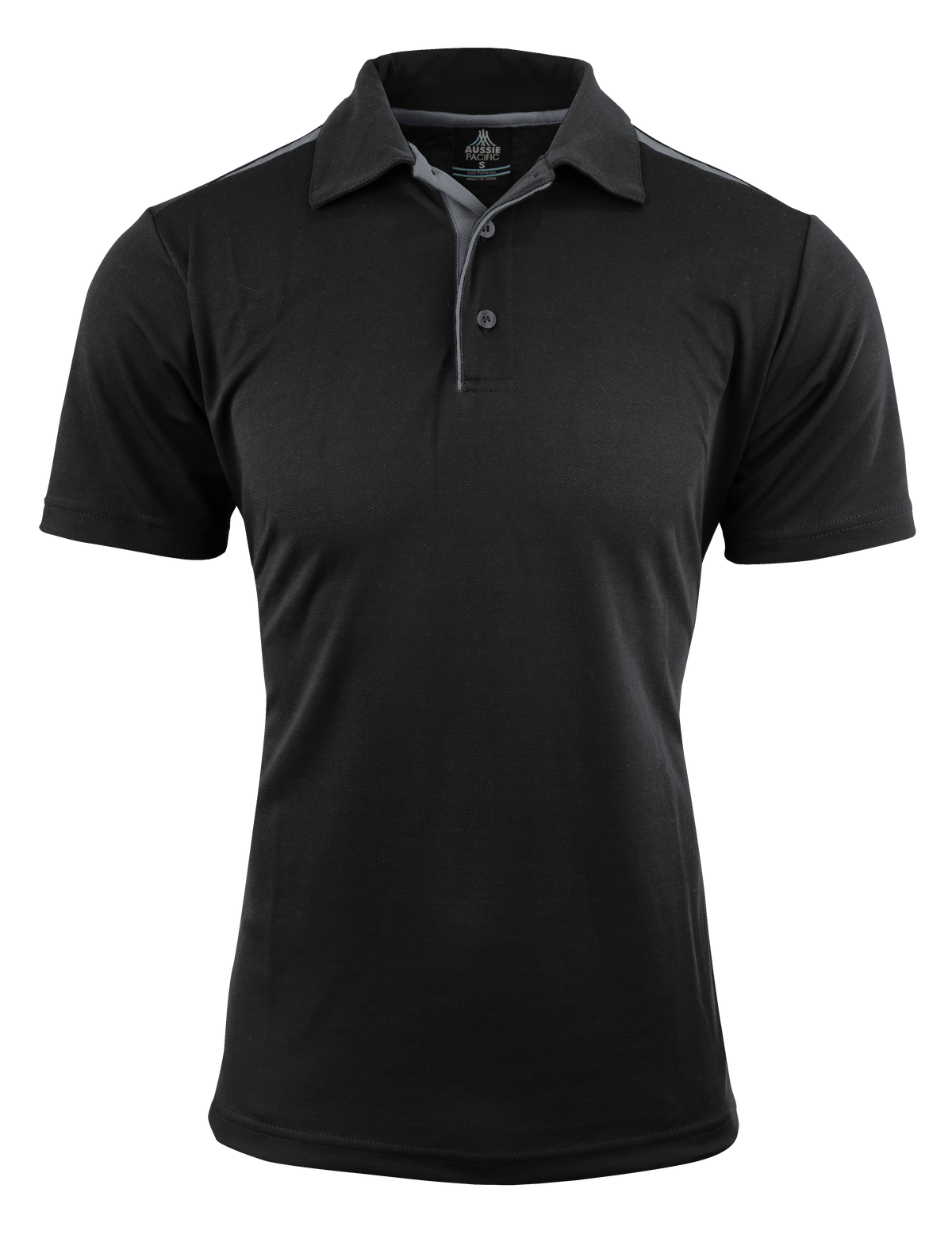 Aussie Pacific Paterson Men's Polo 1305 - Black/Ashe