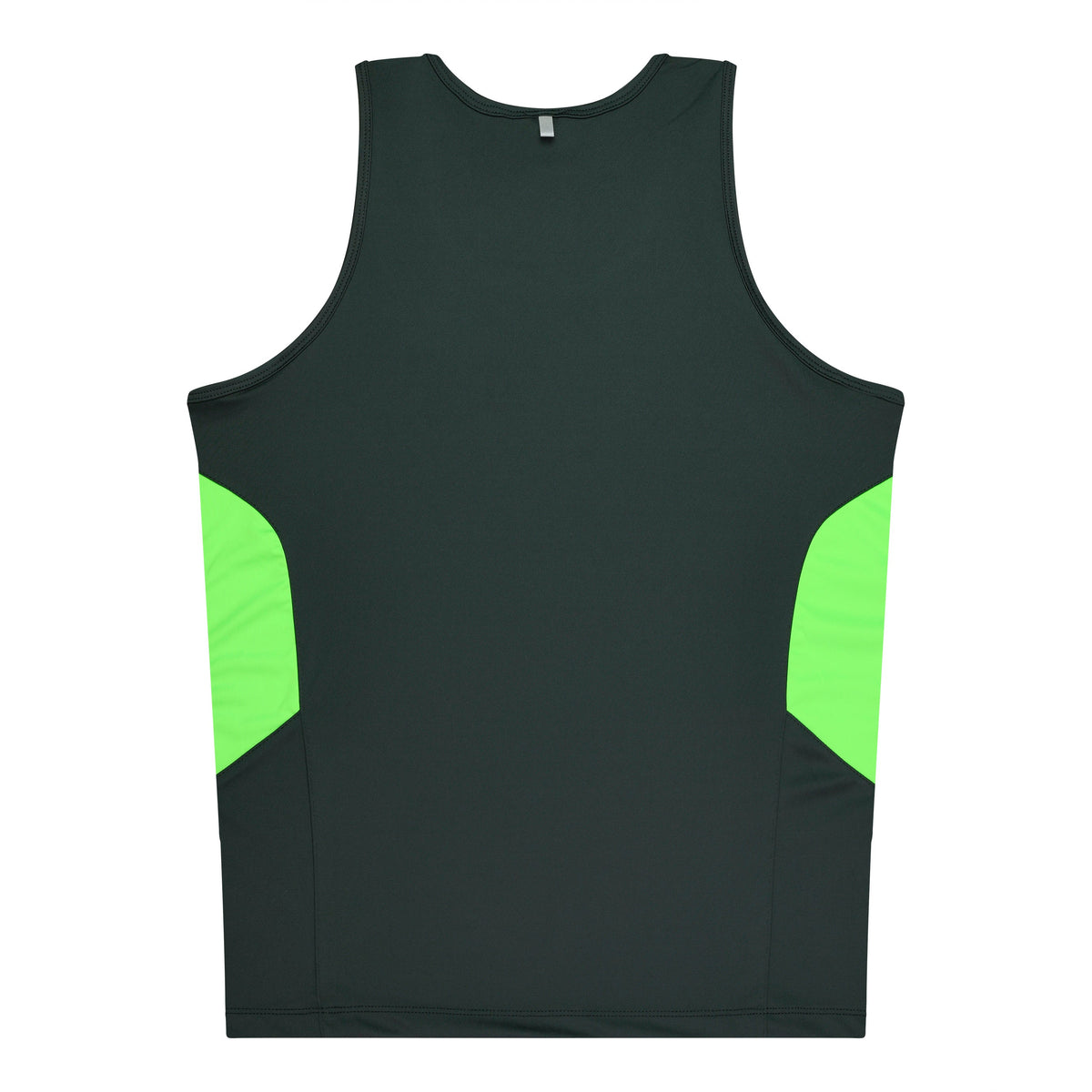Aussie Pacific Tasman Kids Singlet 3111 - Slate/Neon Green