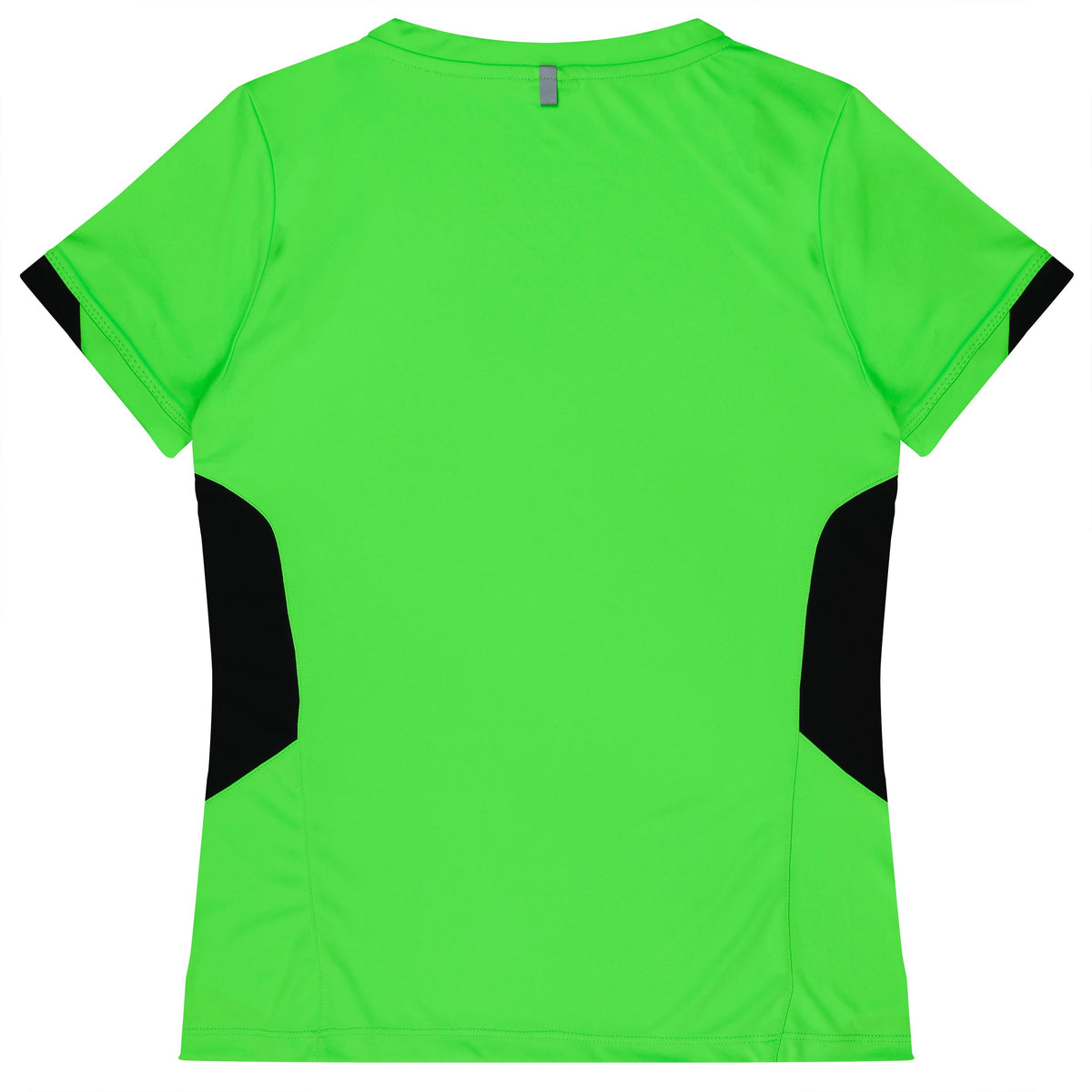 Aussie Pacific Tasman Ladies Tee 2211 - Neon Green/Black