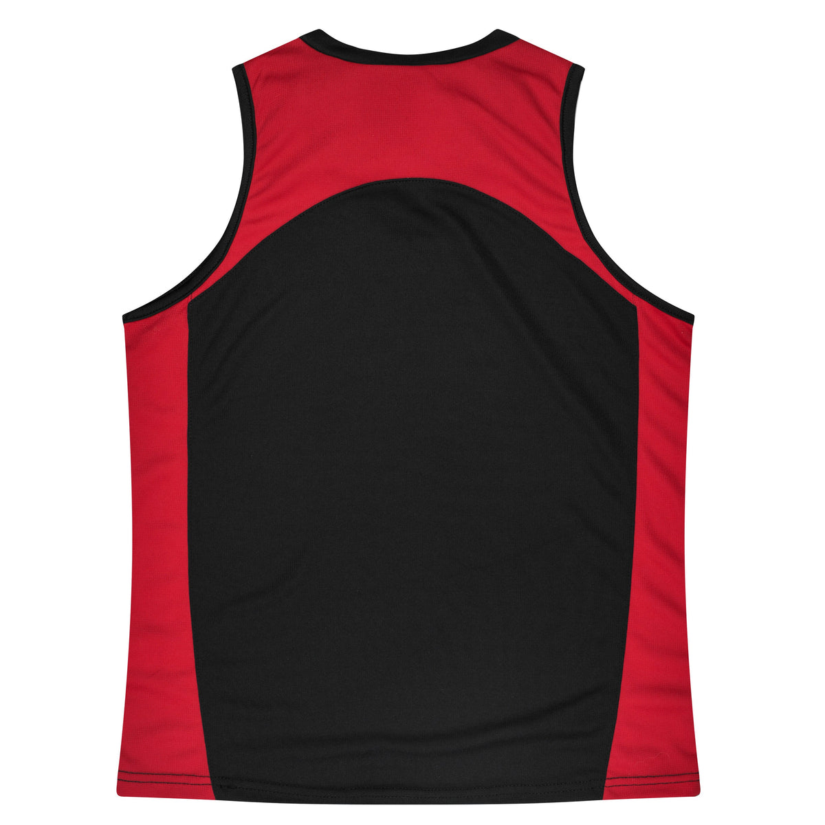 Aussie Pacific Premier Ladies Singlet 2101 - Black/Red