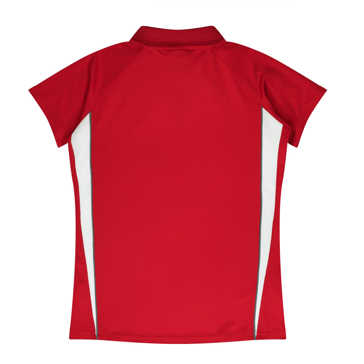 Aussie Pacific Eureka Ladies Polo 2304 - Red/White