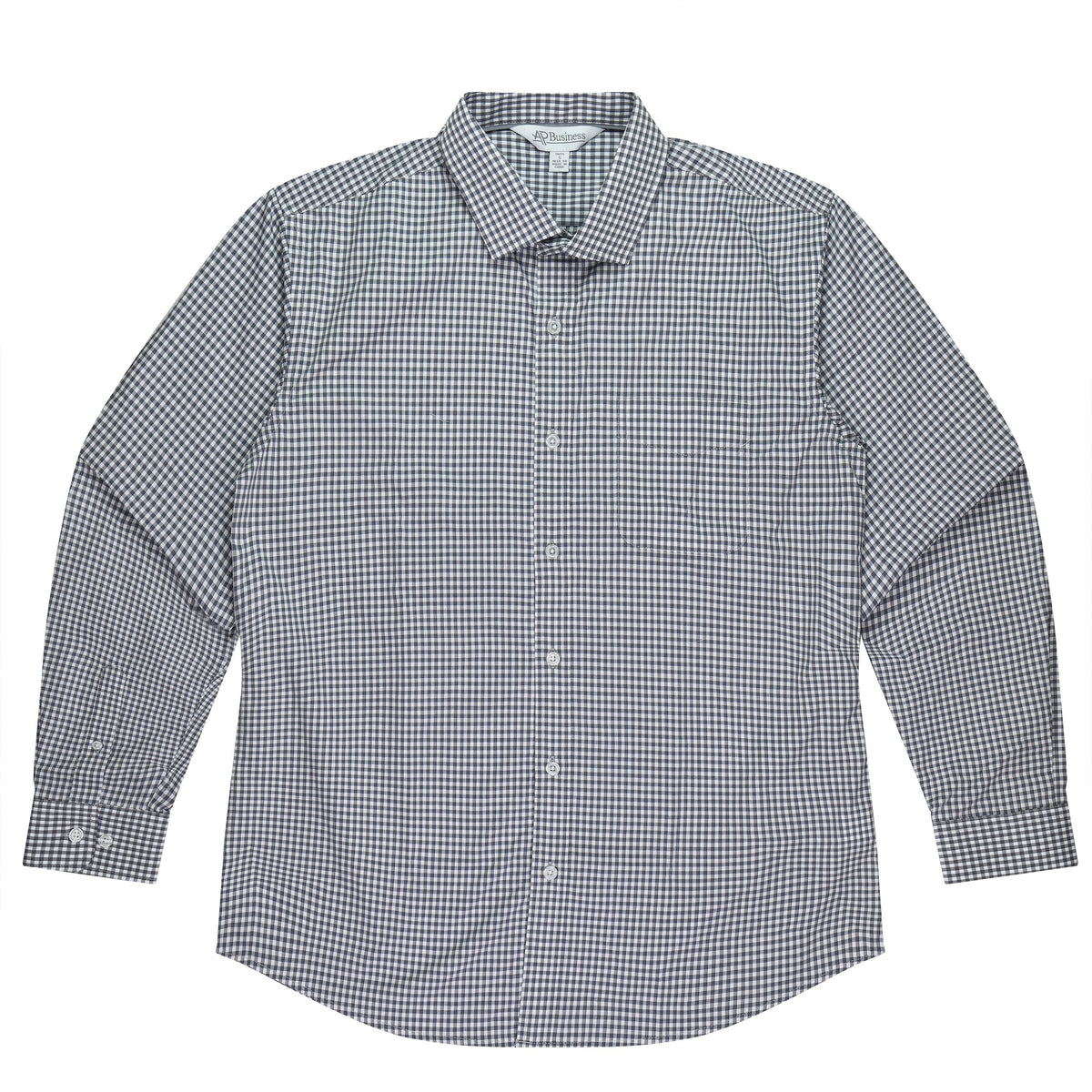 Aussie Pacific Epsom Men's Shirt Long Sleeve 1907L - Slate