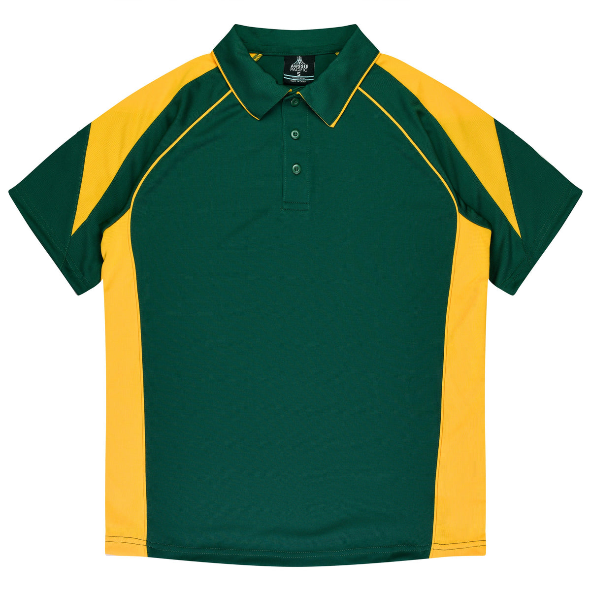 Aussie Pacific Premier Kids Polo 3301 - Bottle/Gold
