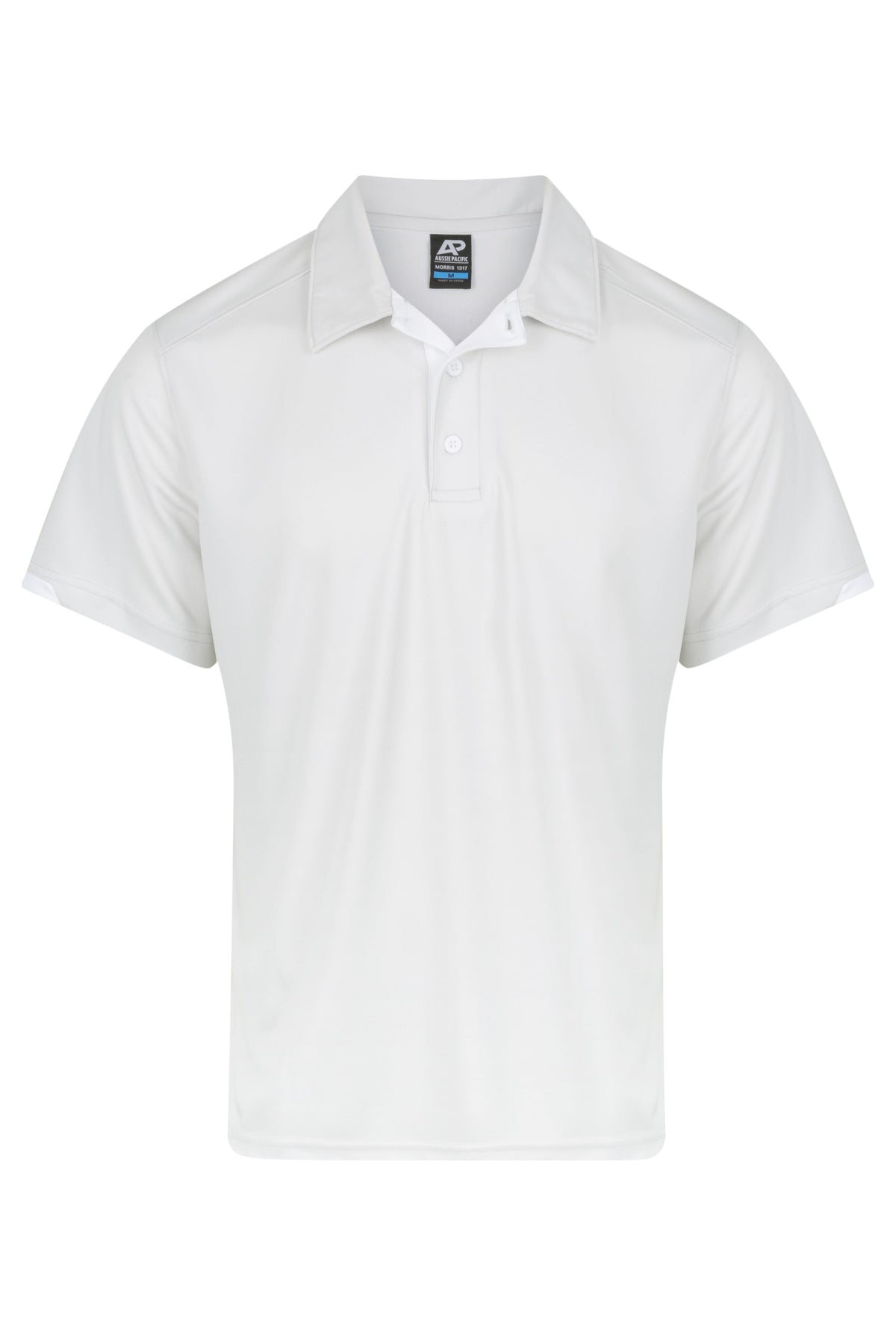 Aussie Pacific Morris Men's Polo 1317 - Light Grey/White