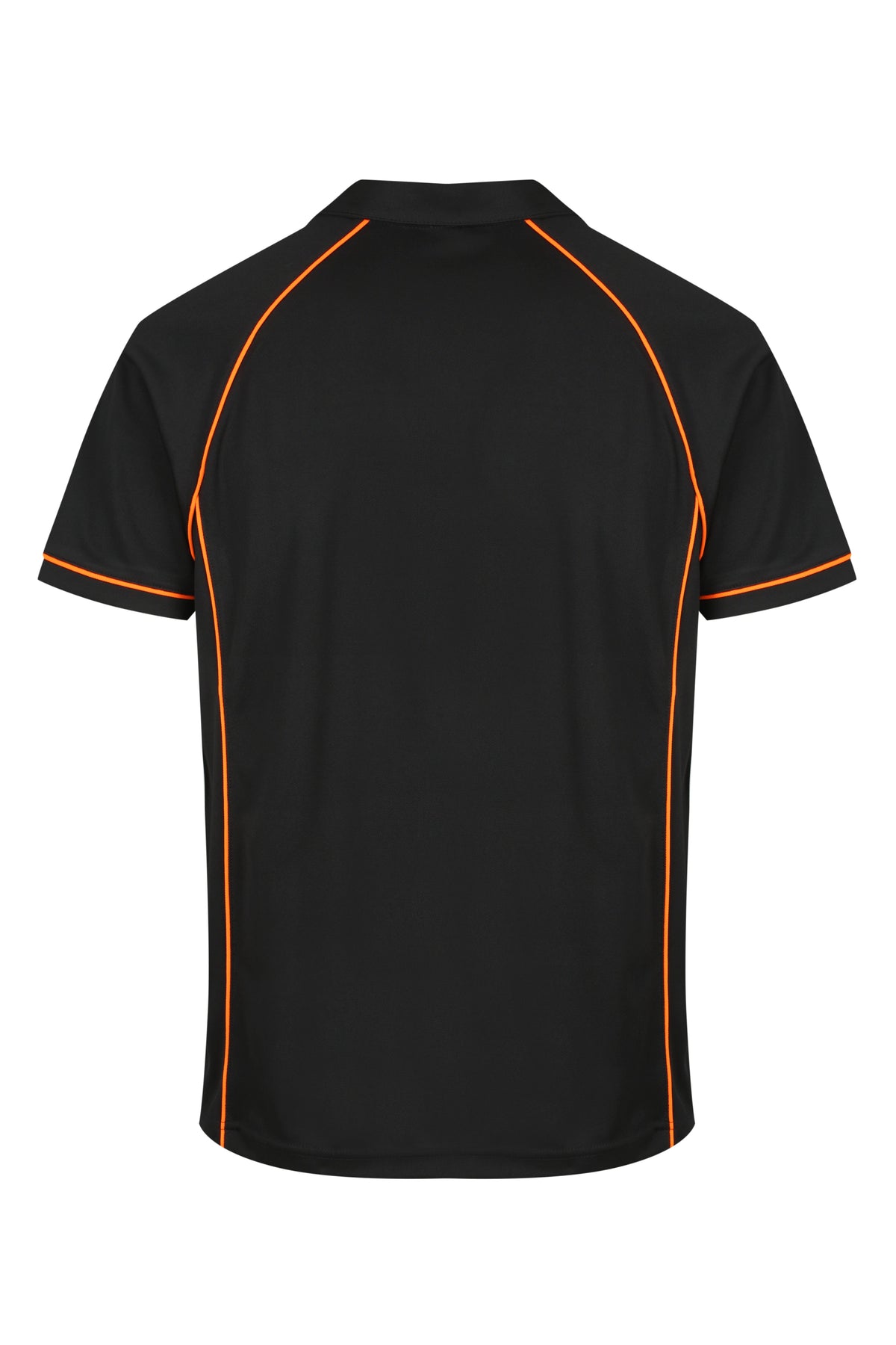 Aussie Pacific Endeavour Men's Polo 1310 - Black/Orange