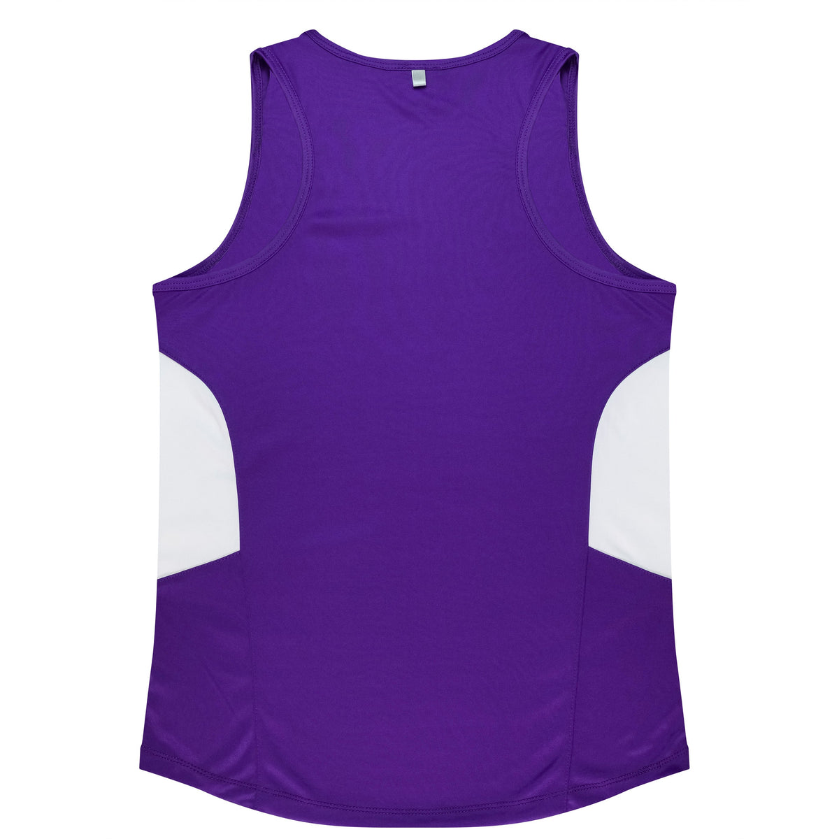 Aussie Pacific Tasman Ladies Singlet 2111 - Purple/White