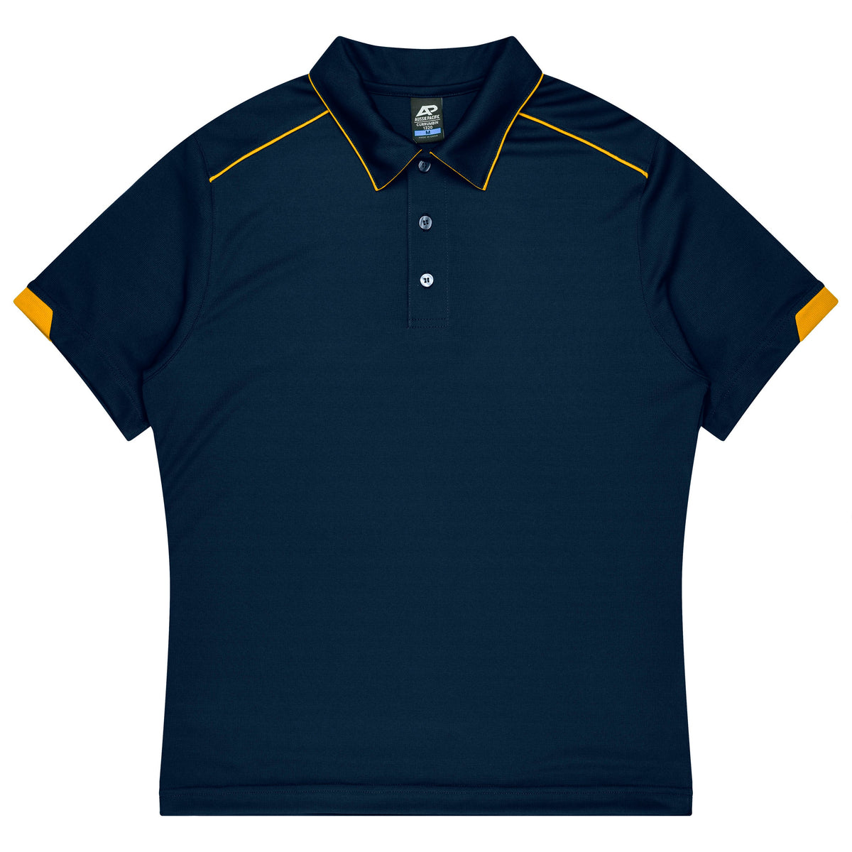 Aussie Pacific Currumbin Kids Polo 3320 - Navy/Gold