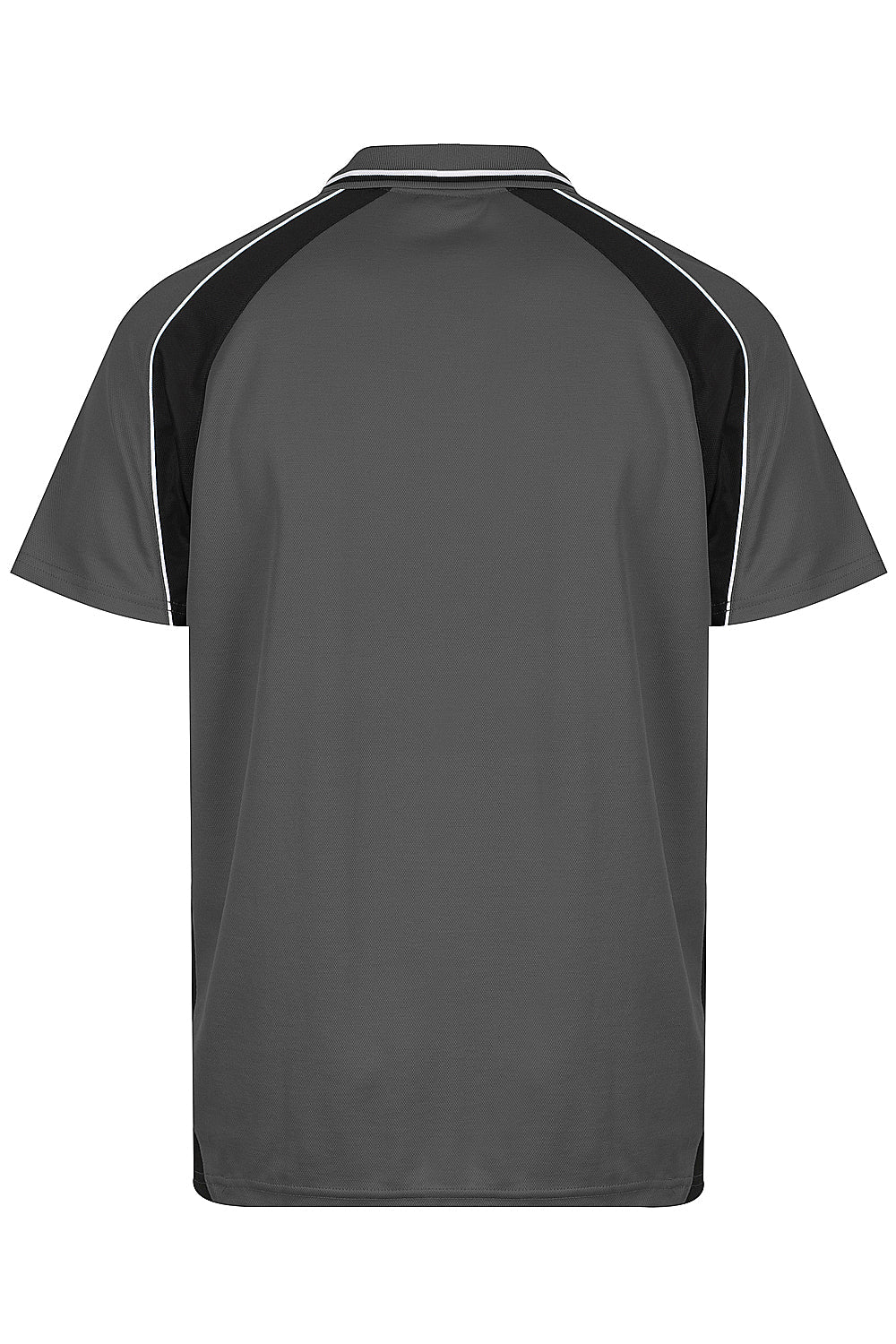 Aussie Pacific Panorama Men's Polo 1309 - Slate/Black/White