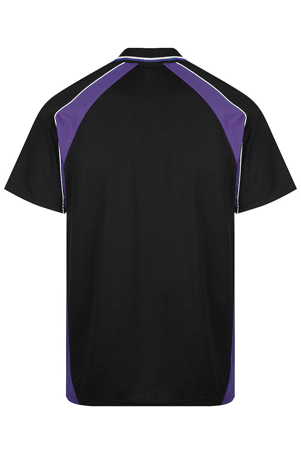 Aussie Pacific Panorama Men's Polo 1309 - Black/Electric Purple/White