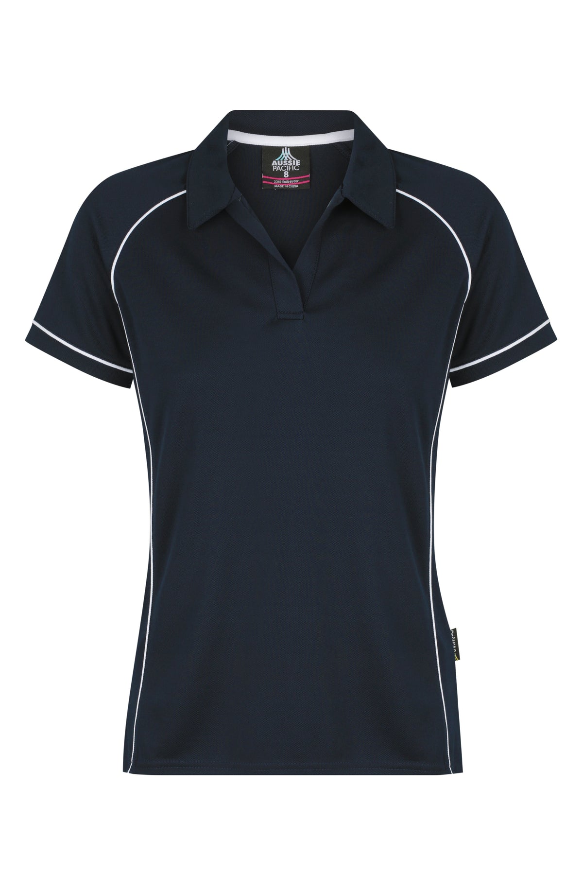 Aussie Pacific Endeavour Ladies Polo 2310 - Navy/White