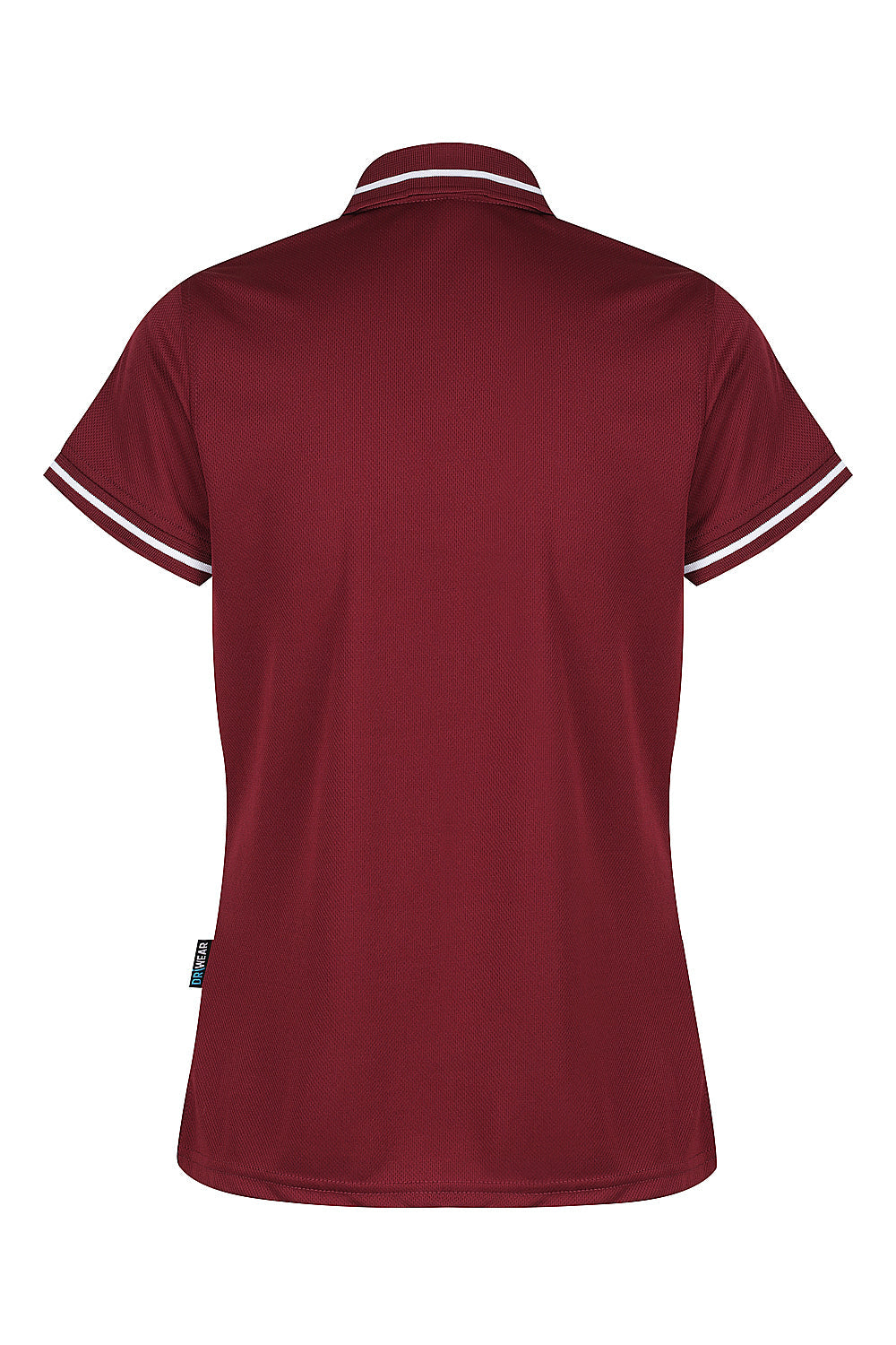 Aussie Pacific Cottesloe Ladies Polo 2319 - Maroon/White