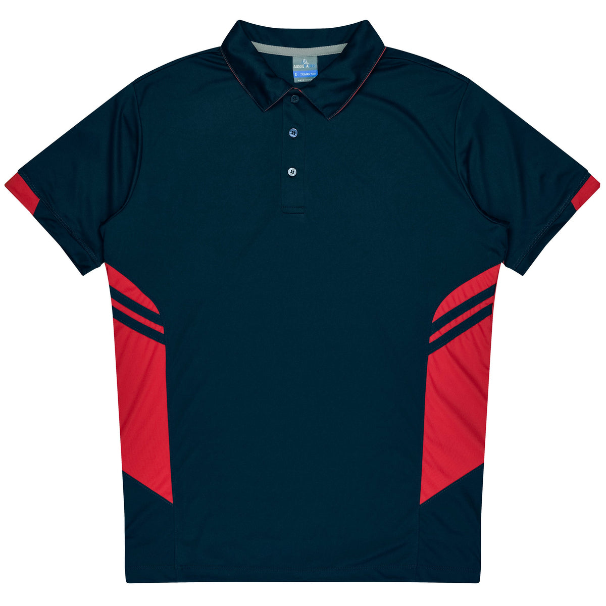 Aussie Pacific Tasman Kids Polo 3311 - Navy/Red