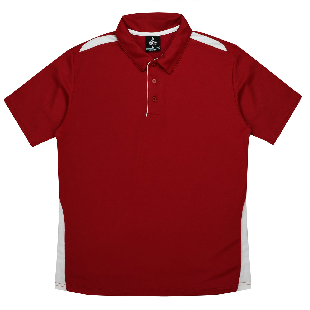 Aussie Pacific Paterson Kids Polo 3305 - Red/White