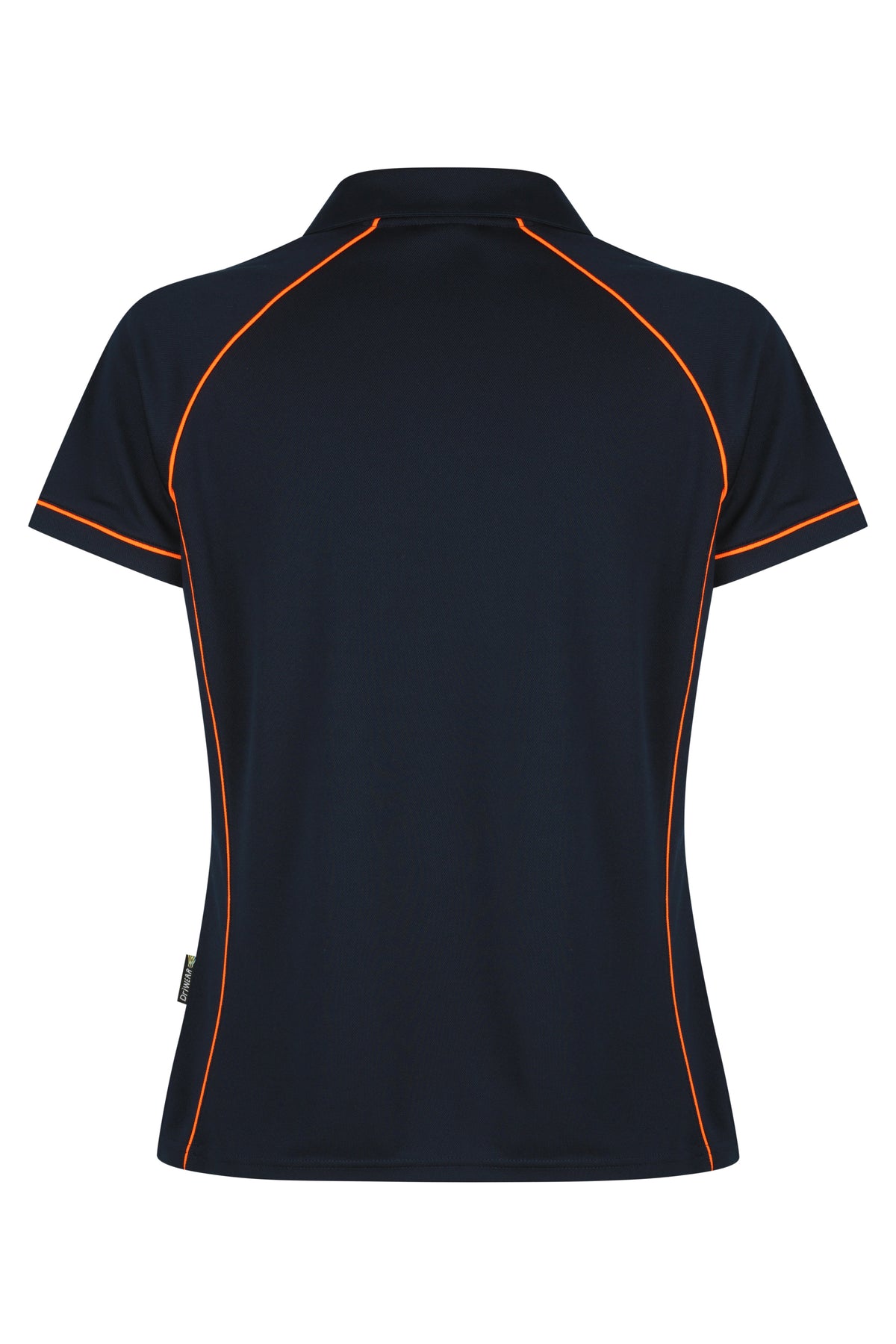 Aussie Pacific Endeavour Ladies Polo 2310 - Navy/Orange