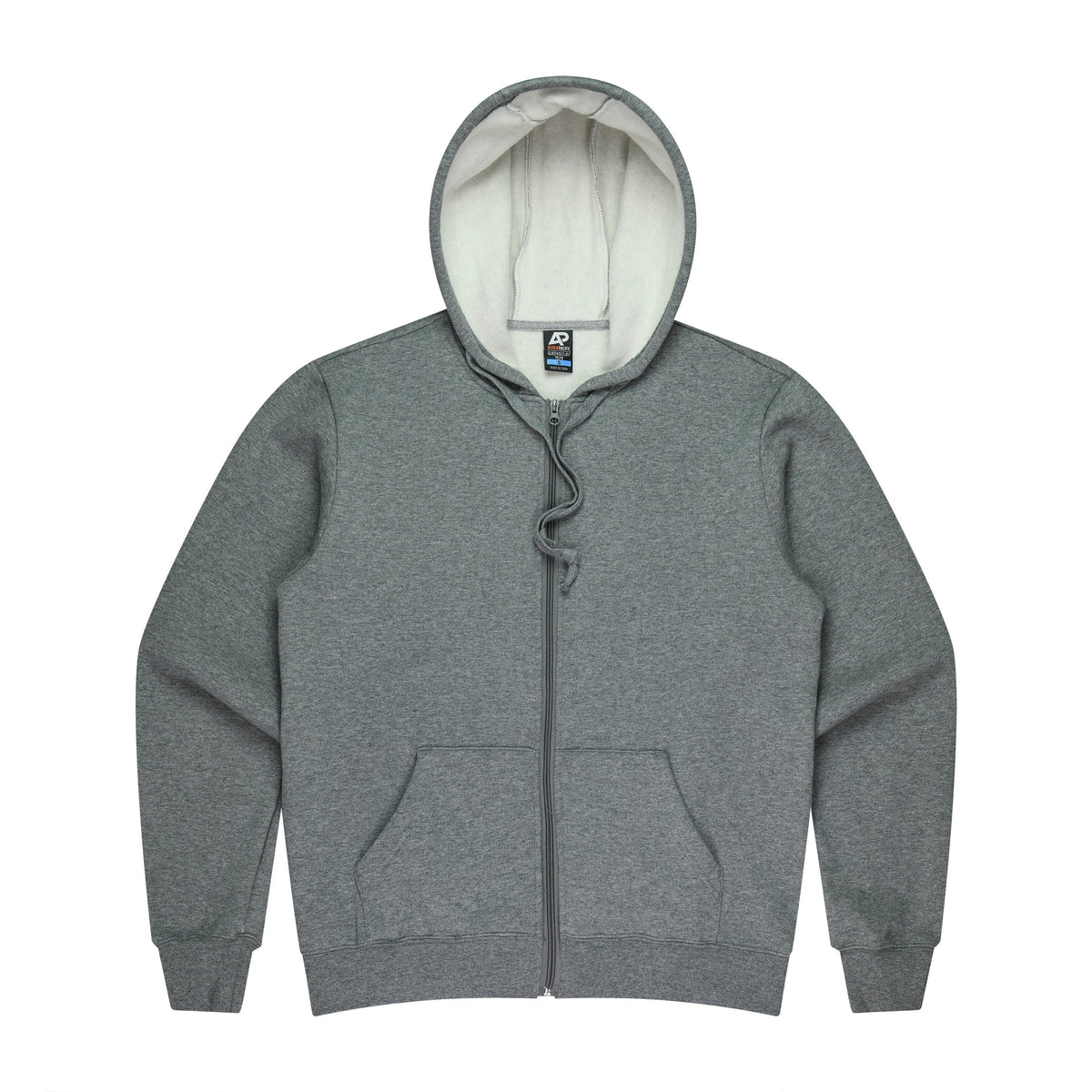 Aussie Pacific Queenscliff Men's Zip Hoodie 1528 - Charcoal
