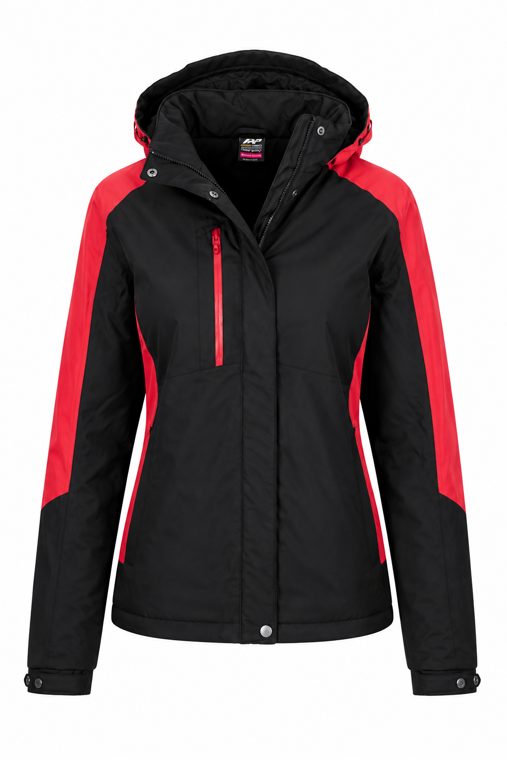 Aussie Pacific Napier Ladies Jacket 2518 - Black/Red