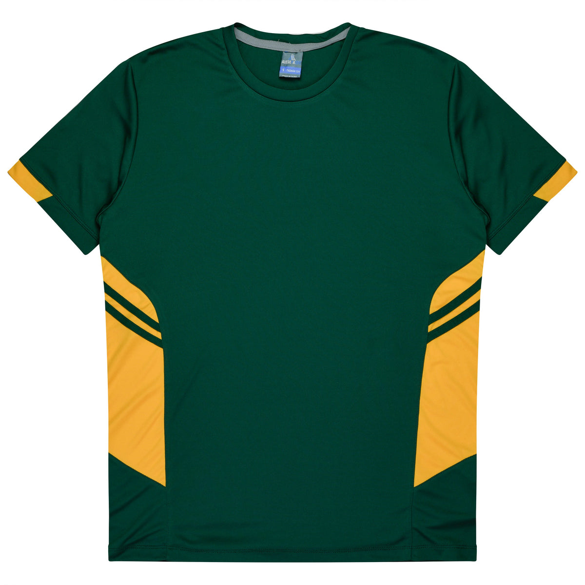 Aussie Pacific Tasman Men's Tee 1211 - Bottle/Gold