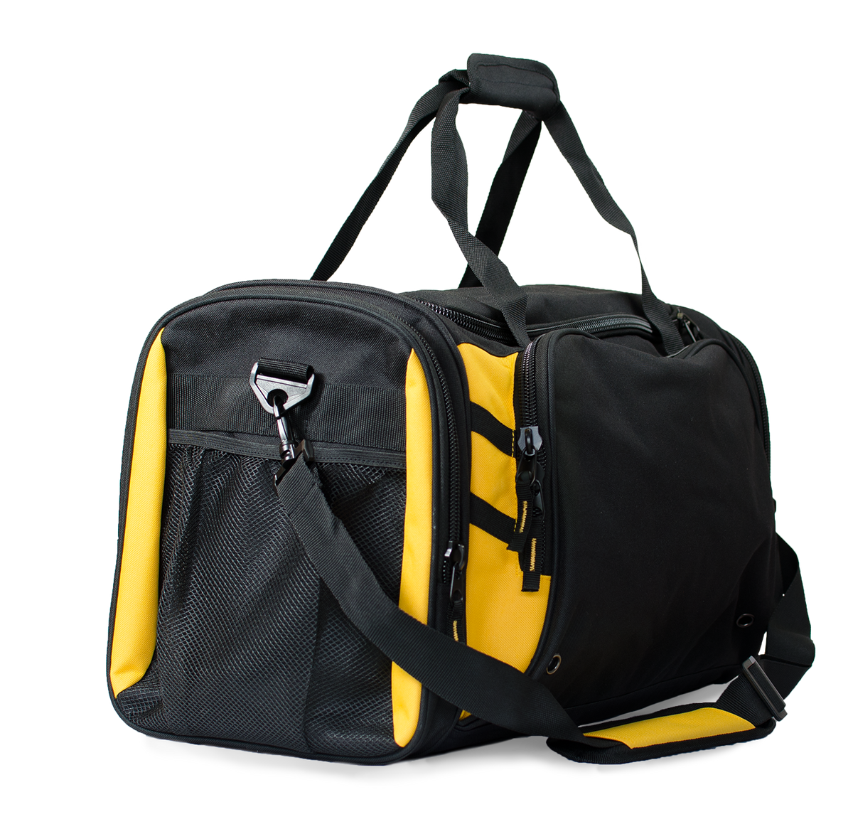 Aussie Pacific Tasman Sports Bag 4001 - Black/Gold
