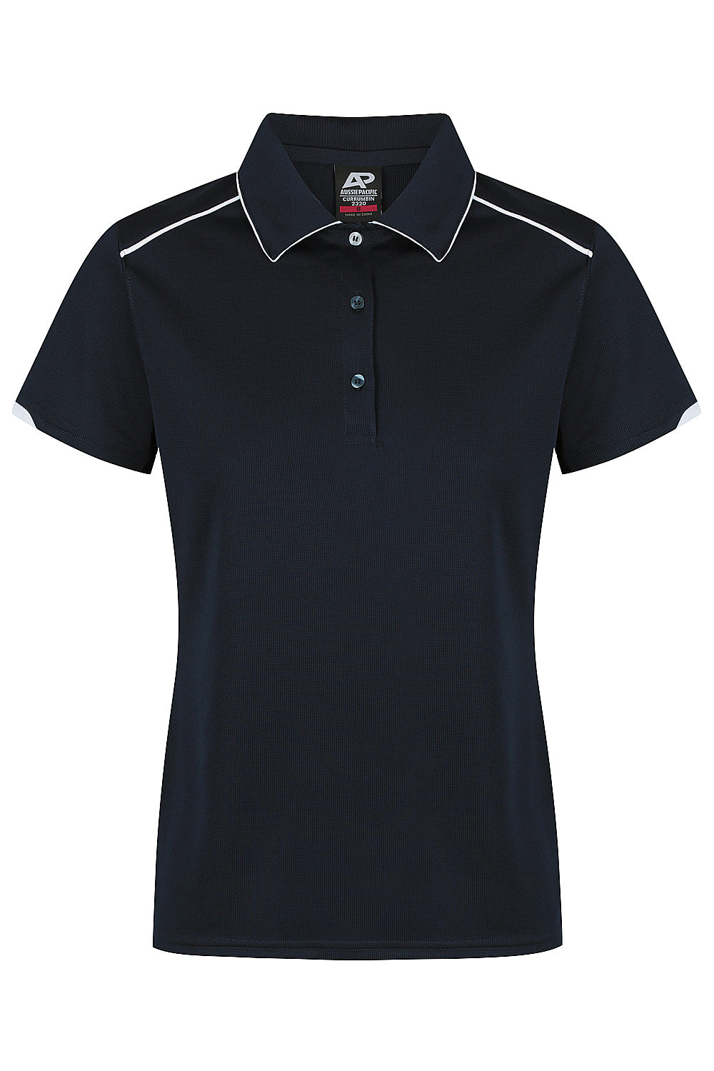 Aussie Pacific Currumbin Ladies Polo 2320 - Navy/White