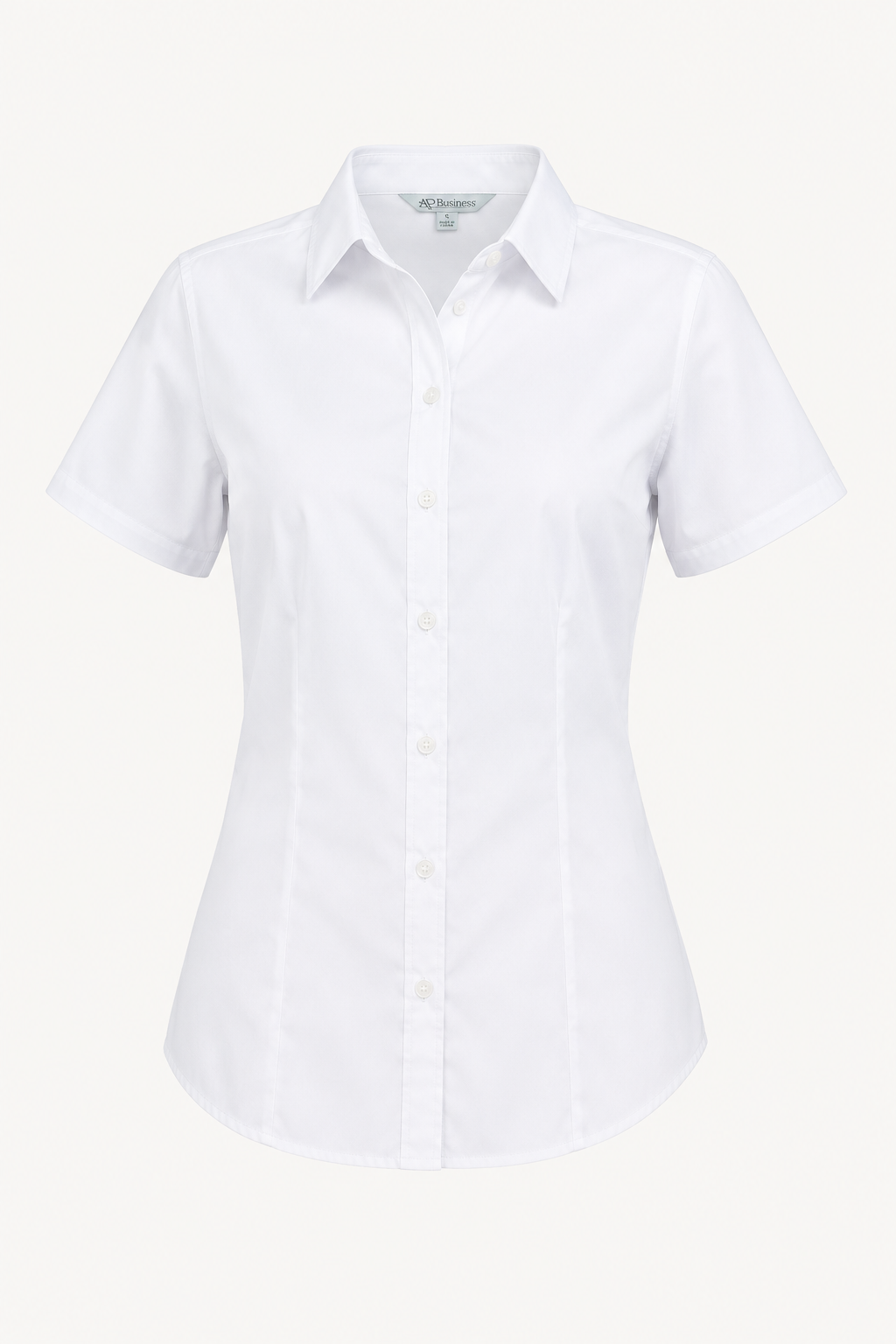 Aussie Pacific Kingswood Ladies Shirt Short Sleeve 2910S - White