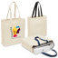 Heavy Duty Canvas Tote with Gusset - view