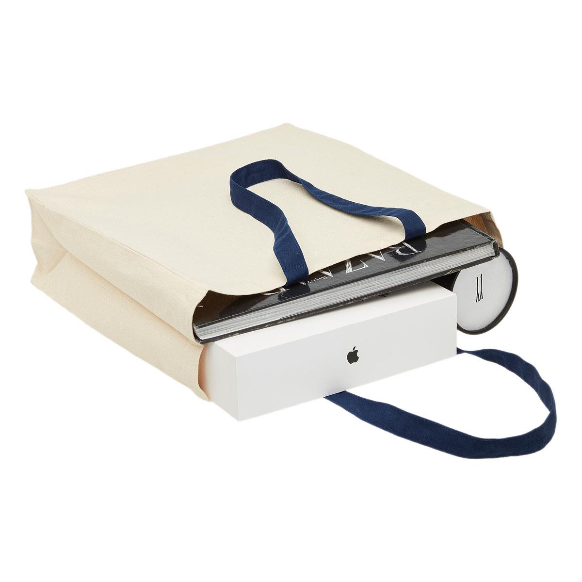 Heavy Duty Canvas Tote with Gusset - view