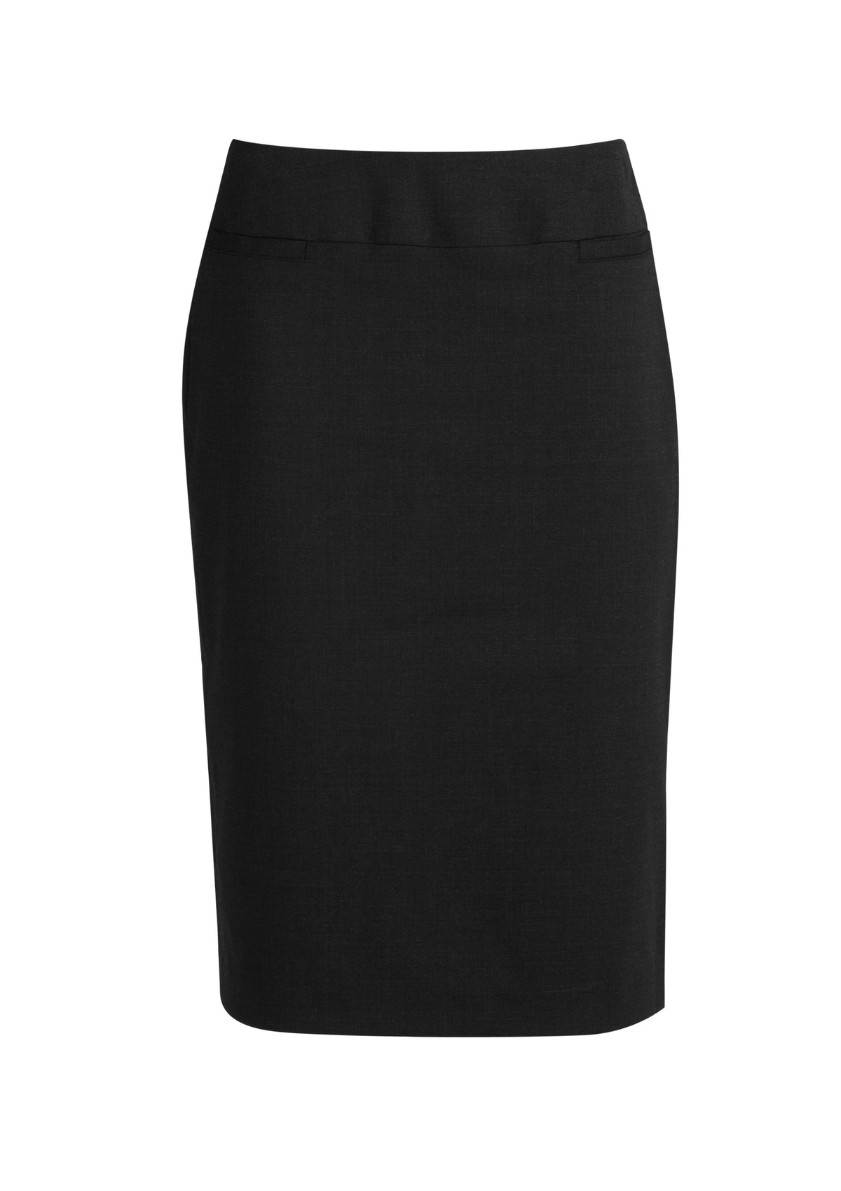 Cool Stretch Womens Relaxed Fit Lined Skirt - Black - Front