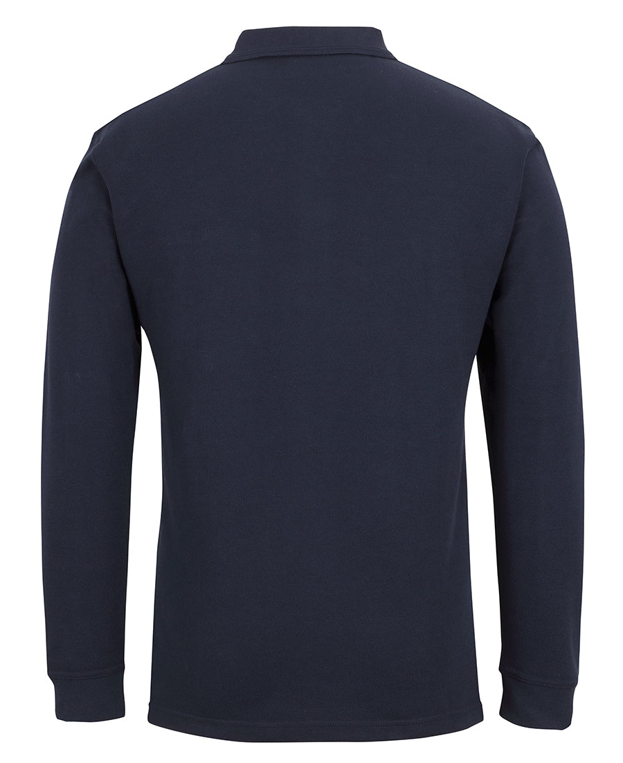 JB's 210 L/S Pocket Polo - Navy - Back
