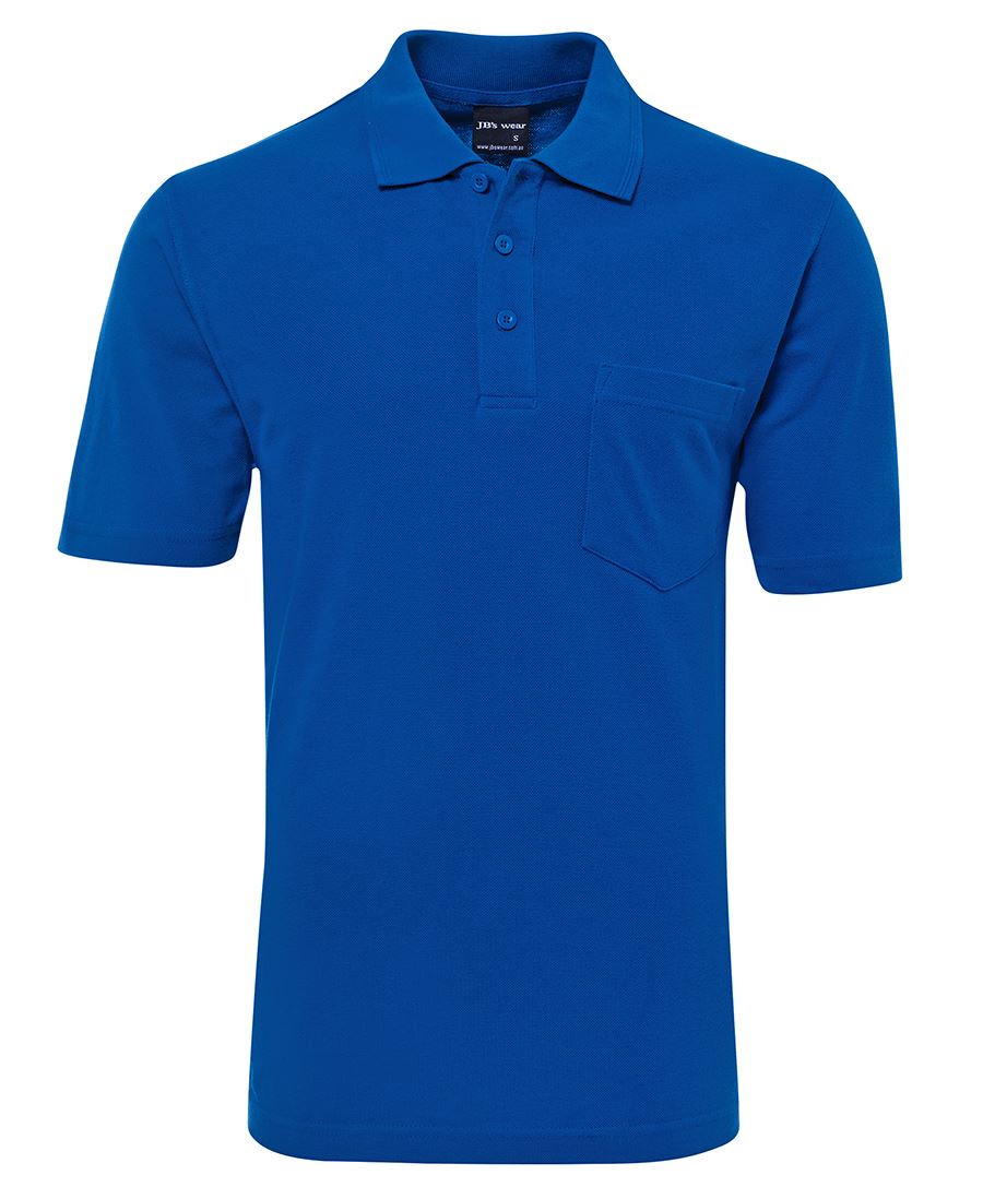 JB's 210 Pocket Polo - Royal - Front