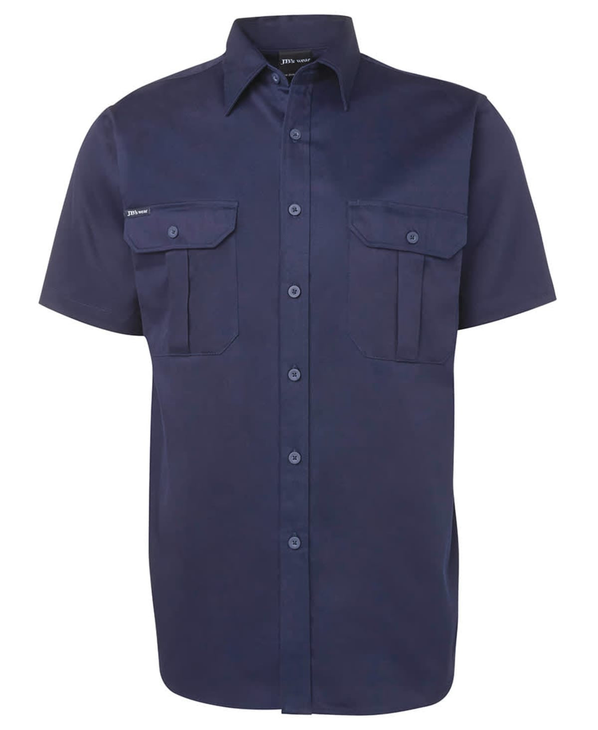 JB's S/S 190G Work Shirt - Navy