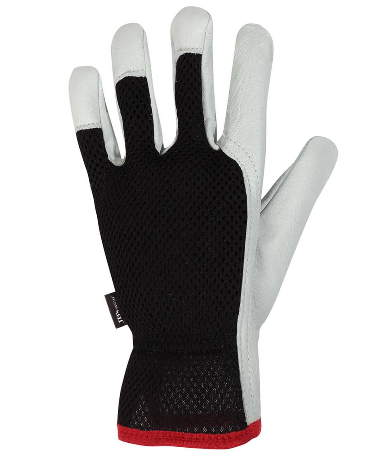 JB's Vented Rigger Glove (12 pack) - Black/Natural