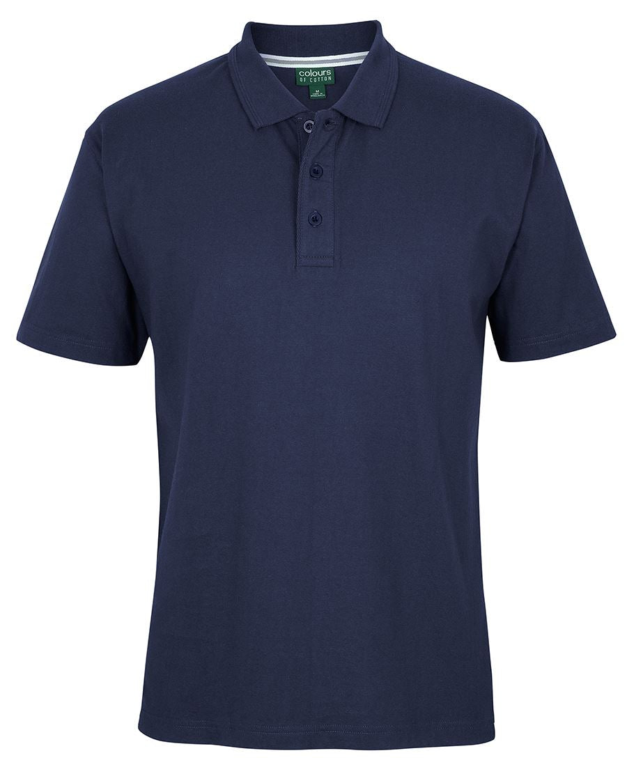 C of C Jersey Polo - French Navy - Front
