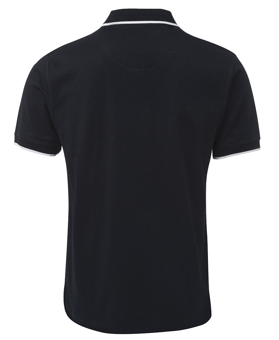 C of C Tipping Polo - Navy/White - Back