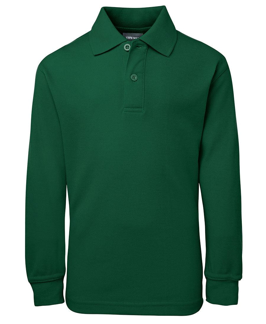 JB's Kids L/S 210 Polo - Bottle - Front