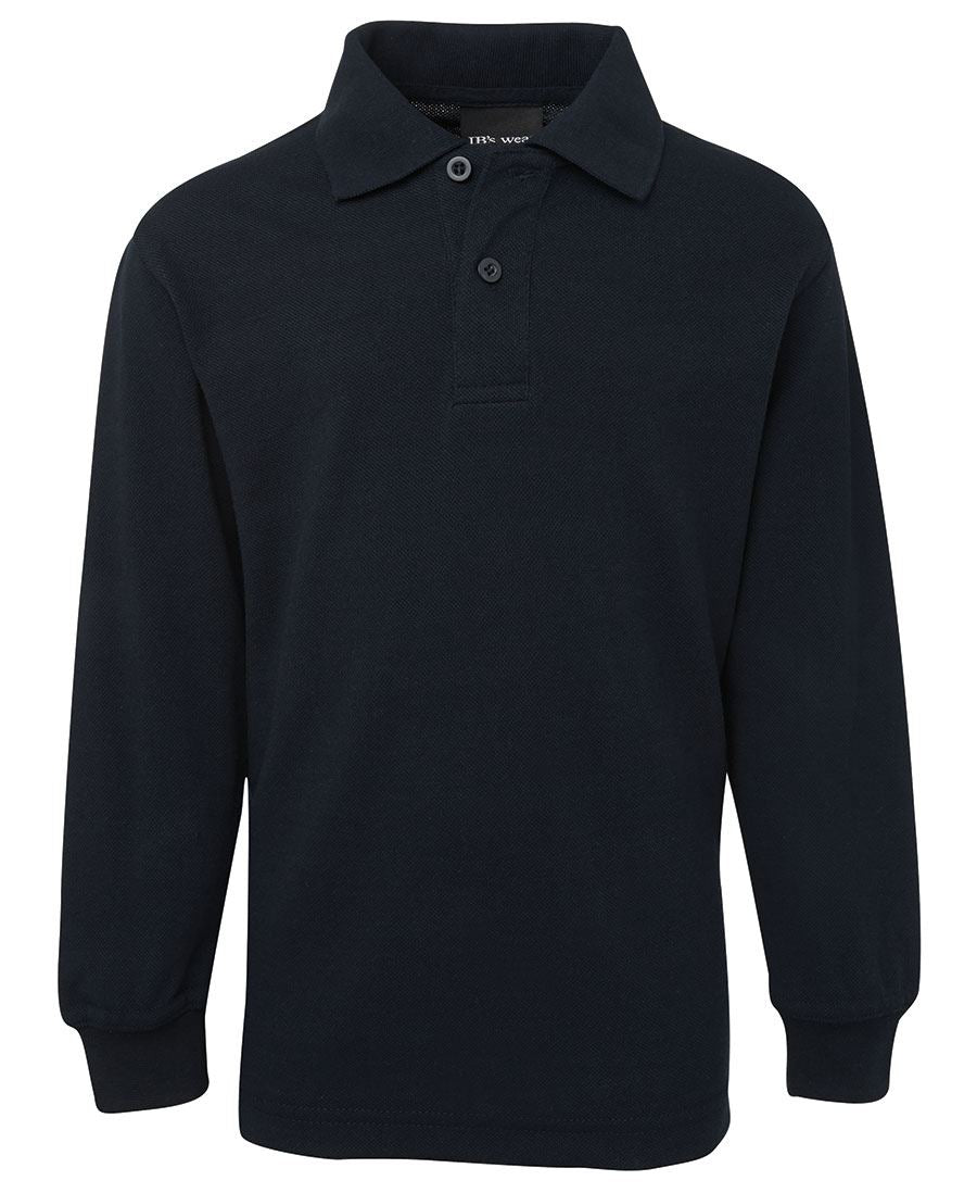 JB's Kids L/S 210 Polo - Navy - Front