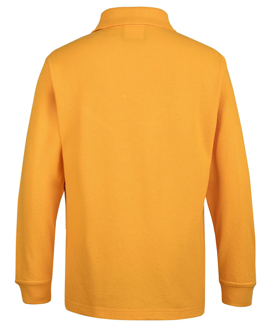 JB's Kids L/S 210 Polo - Gold - Back