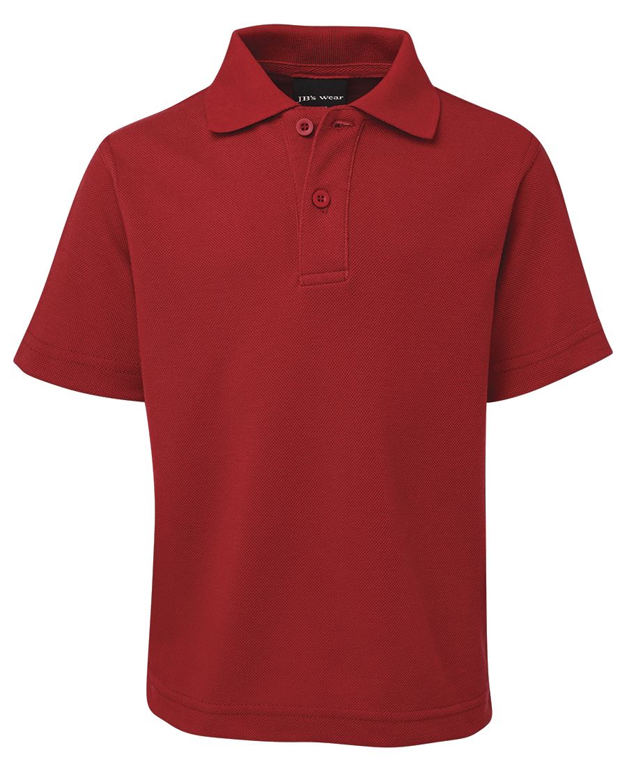 JB's Kids 210 Polo - Red - Front