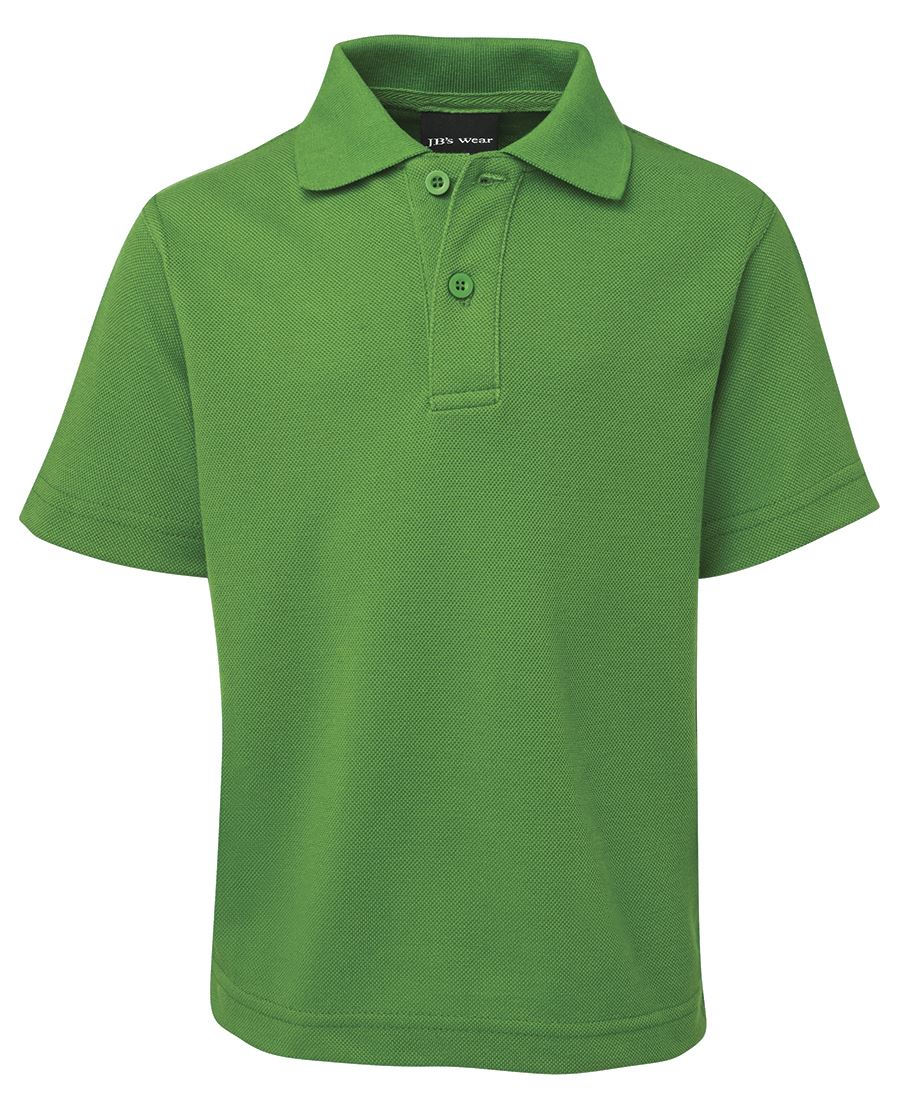 JB's Kids 210 Polo - Pea Green - Front