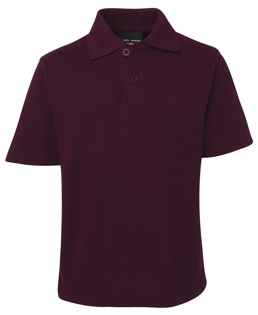 JB's Kids 210 Polo - Maroon - Front
