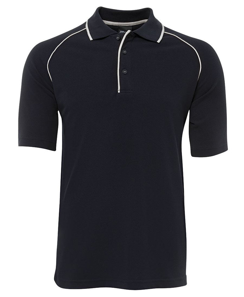 JB's Raglan Polo - Navy/White - Front