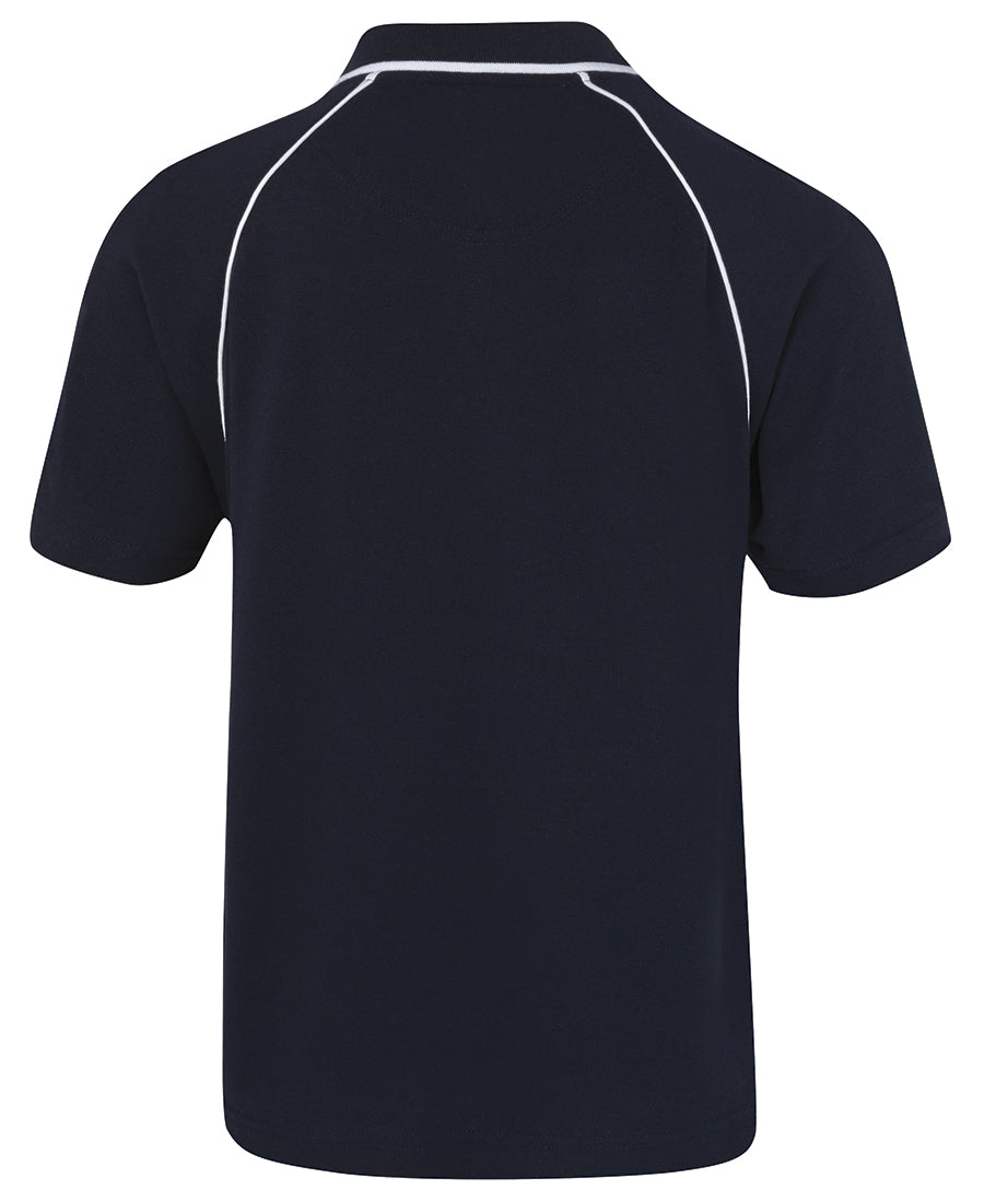 JB's Raglan Polo - Navy/White - Back