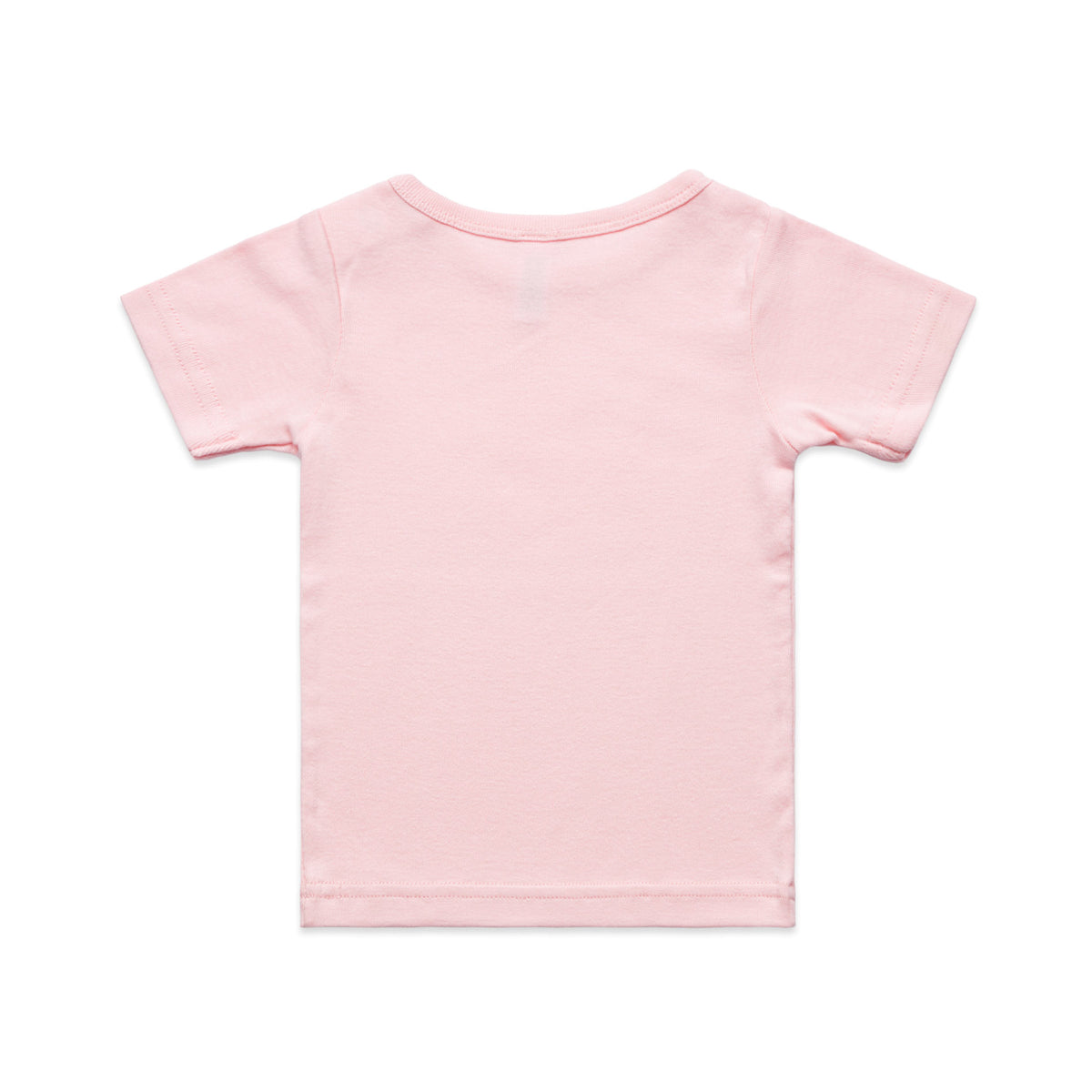 Organic Infant Wee Tee 3001 - Pink - Back