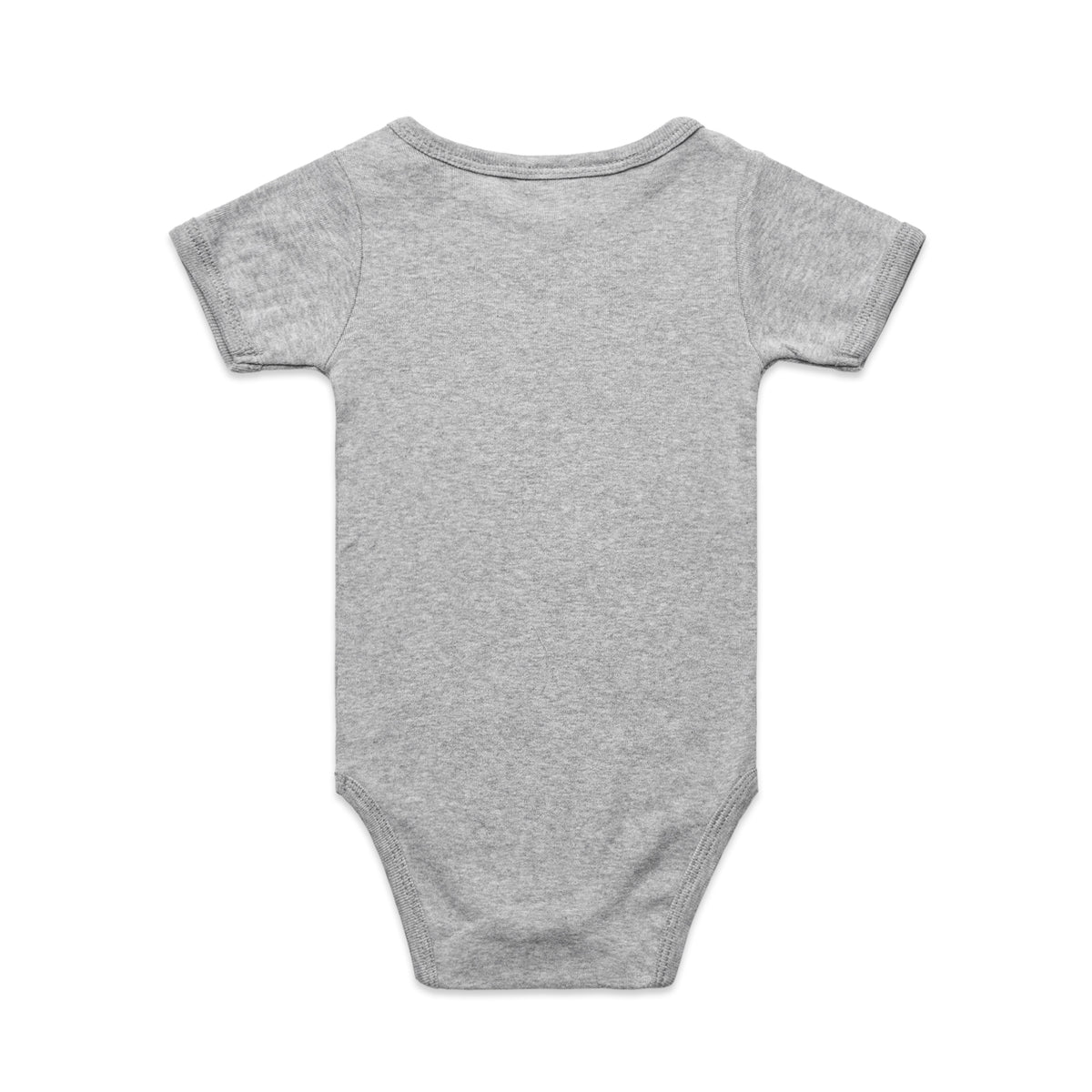 Organic Infant Mini-Me One-Piece 3003 - Grey Marle - Back